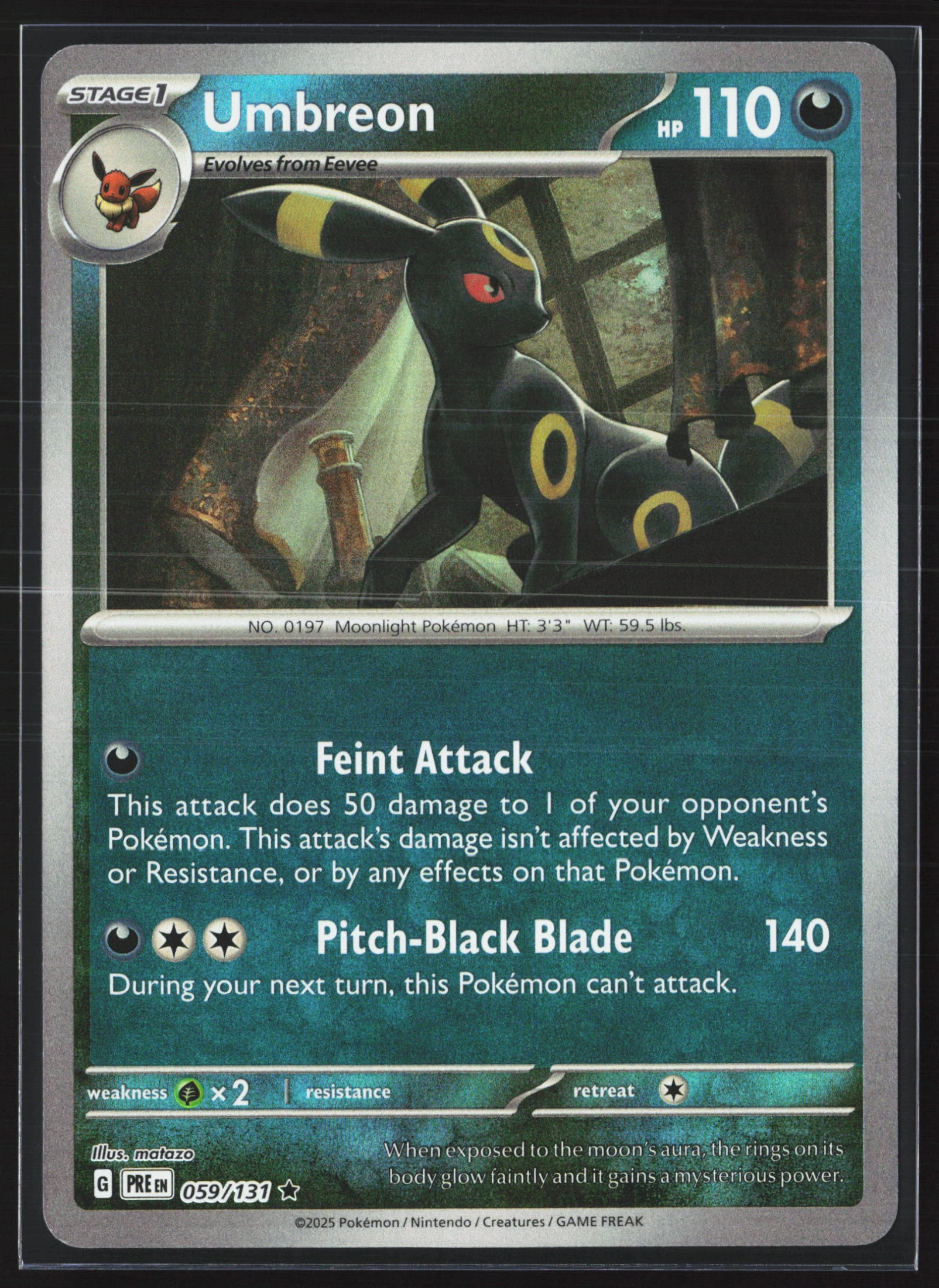 Umbreon (PRE 059) — Voorkant