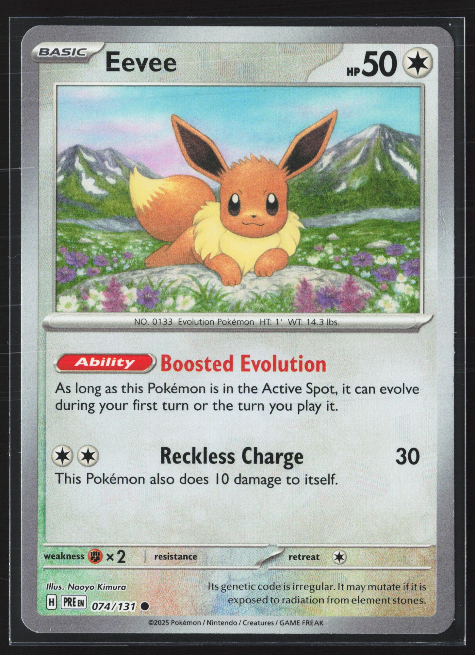 Eevee (PRE 074) — Voorkant