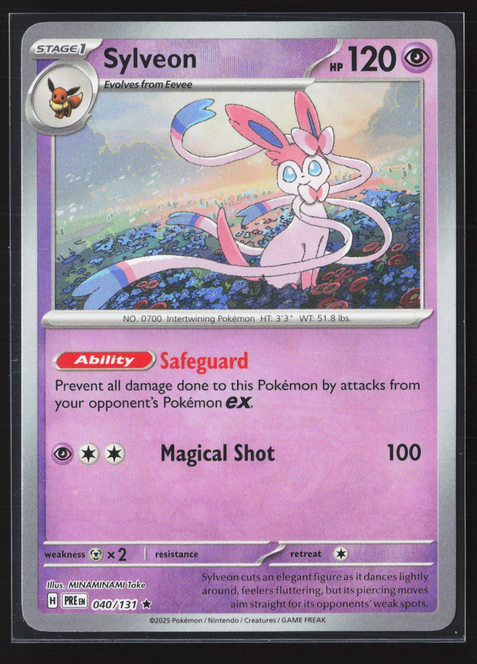 Sylveon (PRE 040) — Voorkant