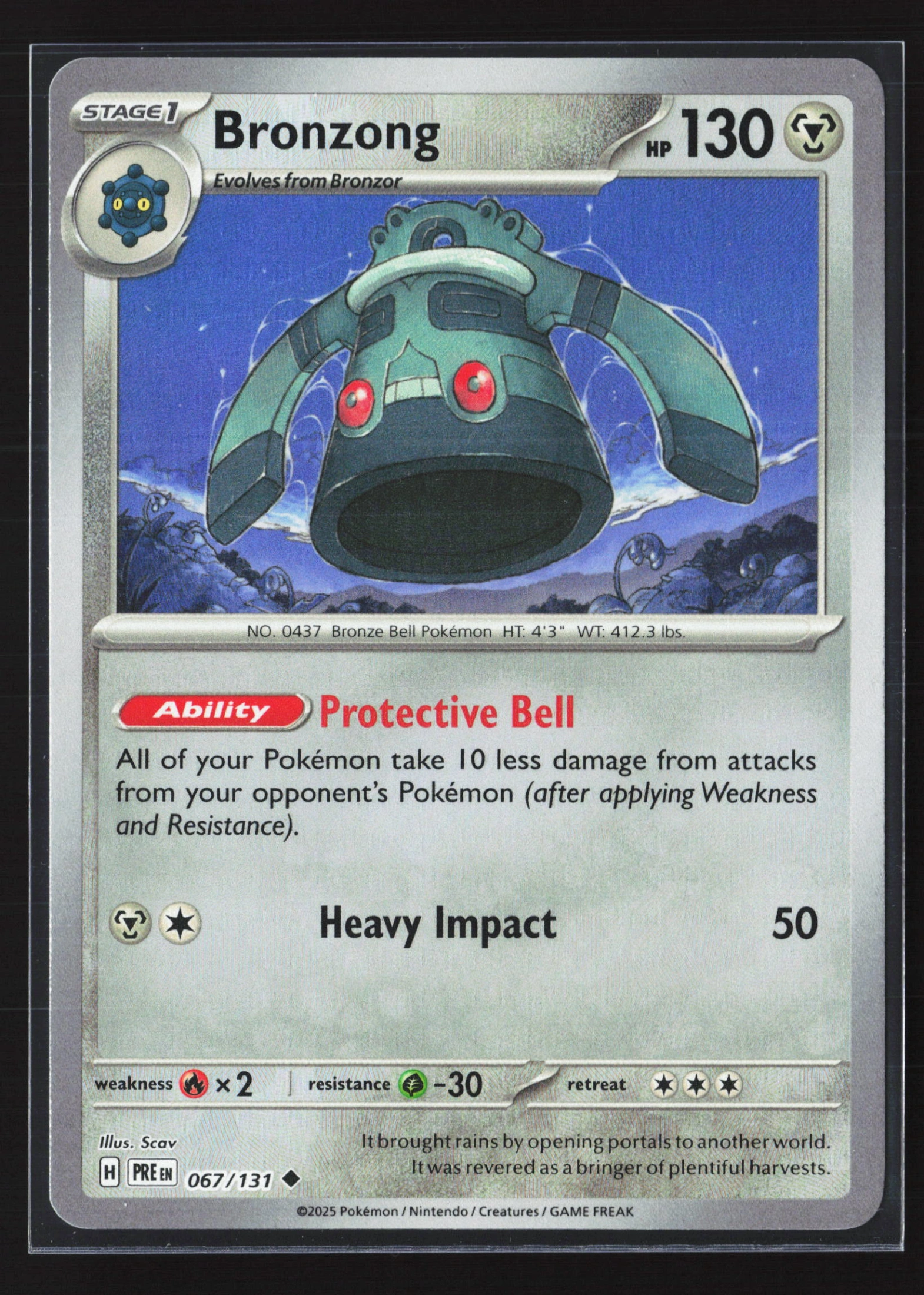 Bronzong (PRE 067) — Voorkant