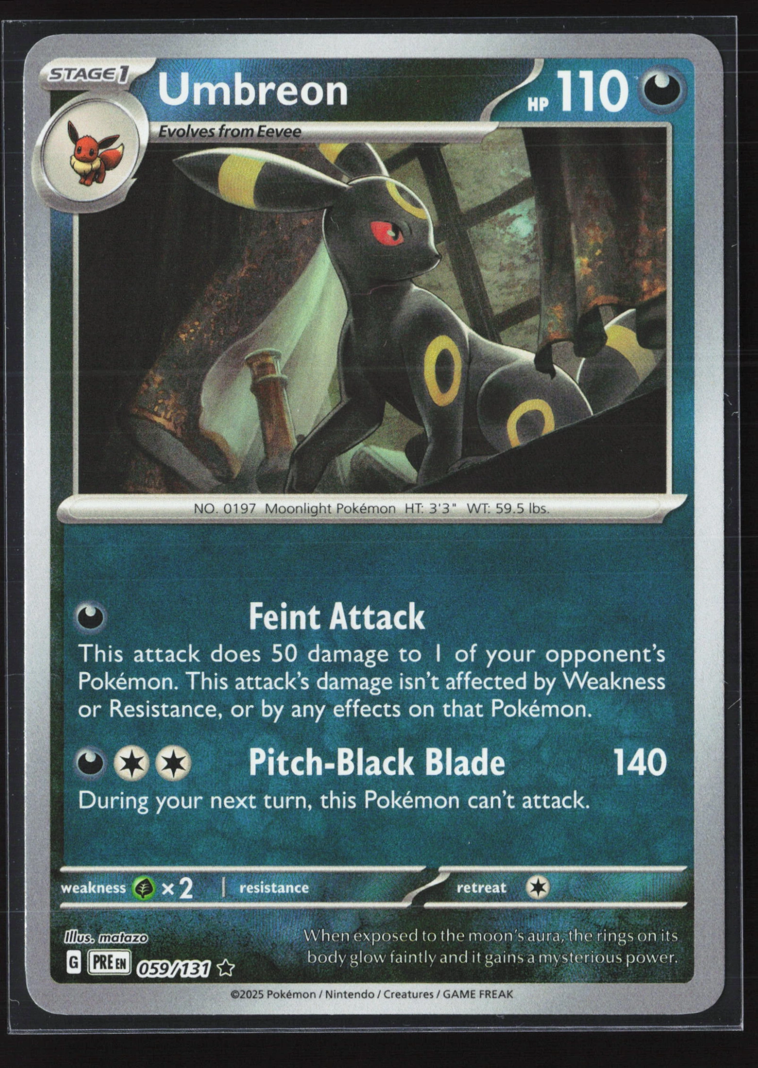 Umbreon (PRE 059) — Voorkant