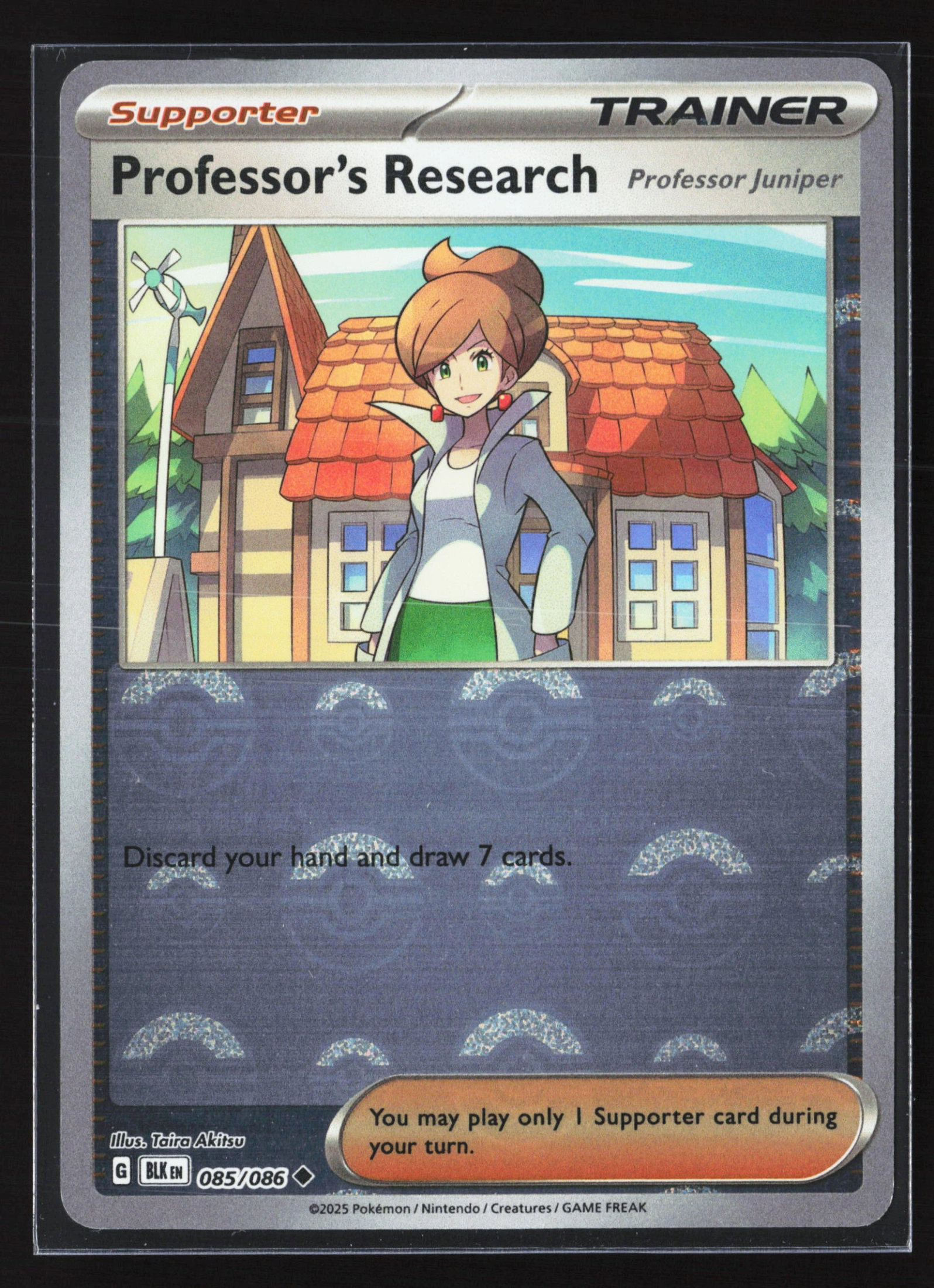 Professor's Research (BLK 085) — Voorkant