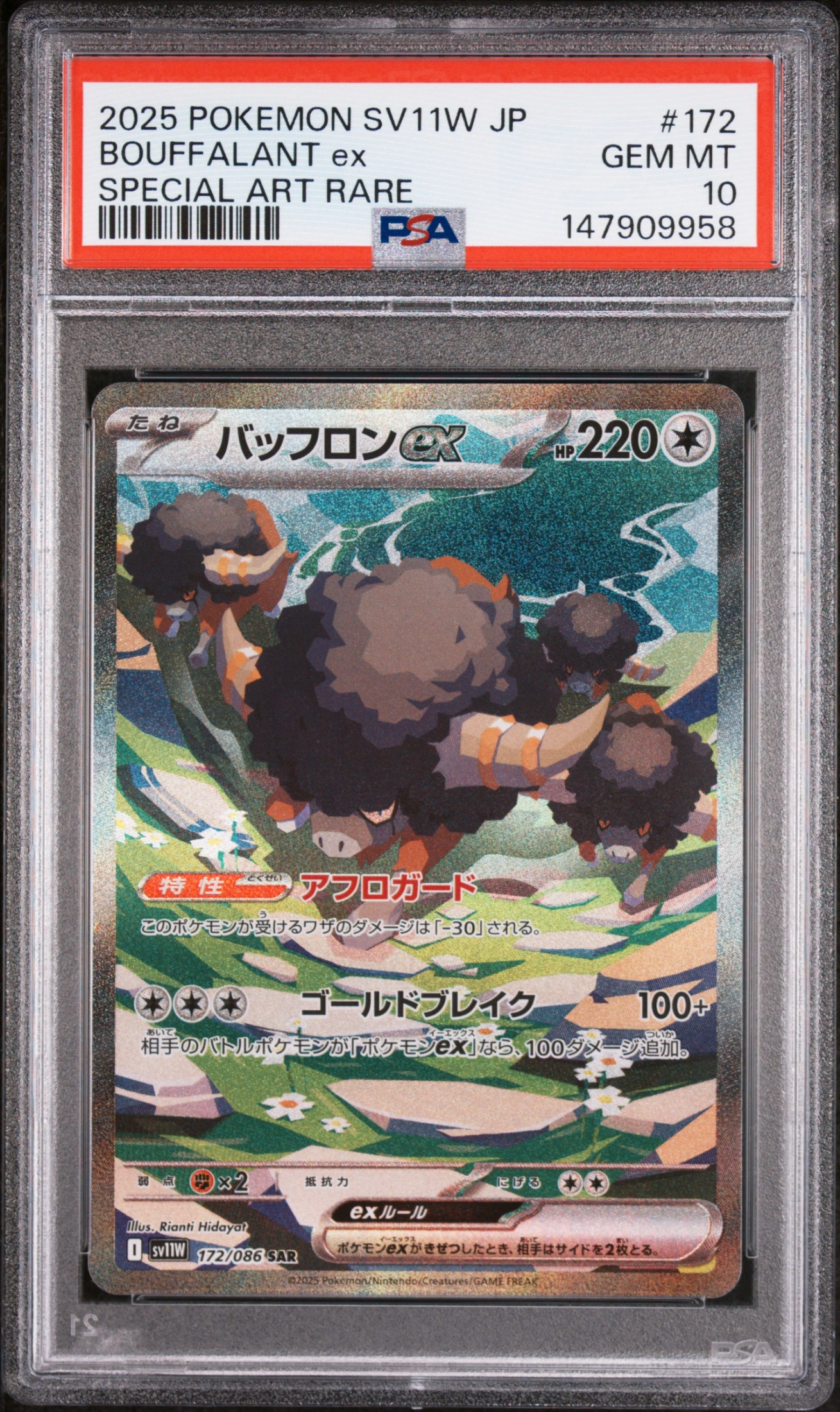 Bouffalant ex (SV11W 172) — Voorkant
