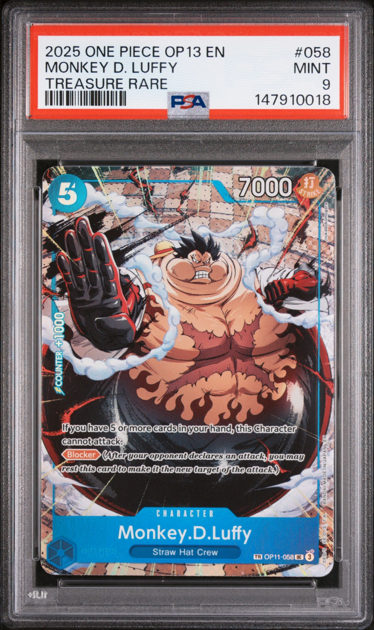 Monkey.D.Luffy (OP11-058) — Voorkant
