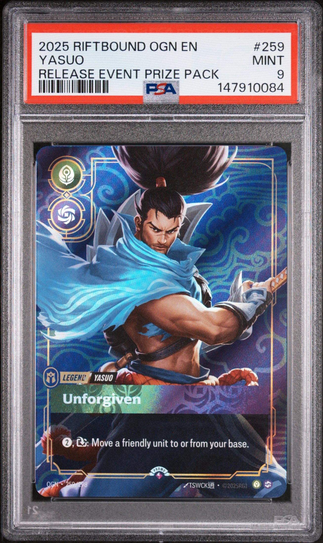 Unforgiven (OGN 259) — Voorkant