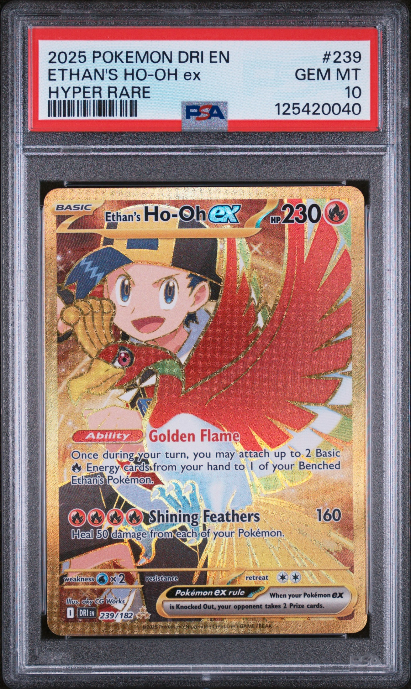 Ethan's Ho-Oh ex (DRI 239) — Voorkant