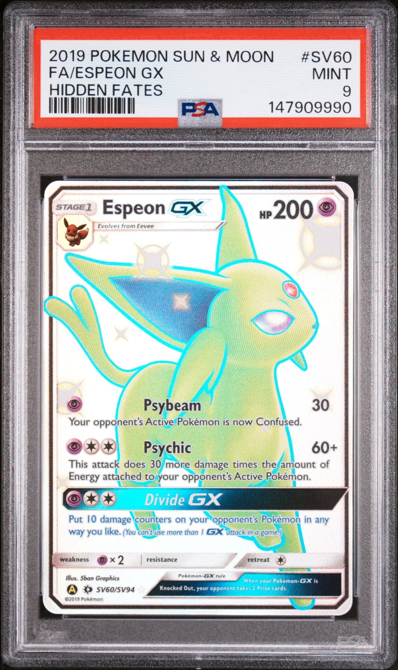 Espeon-GX (HIF SV60) — Voorkant