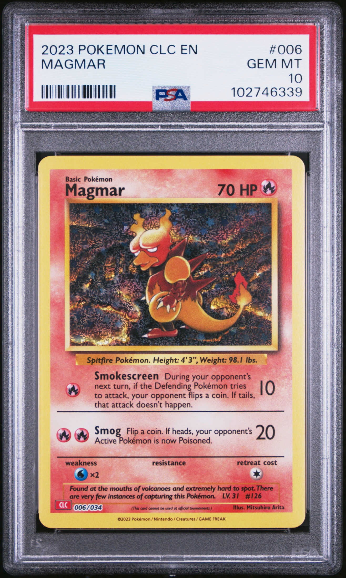 Magmar (CLC 006) — Voorkant