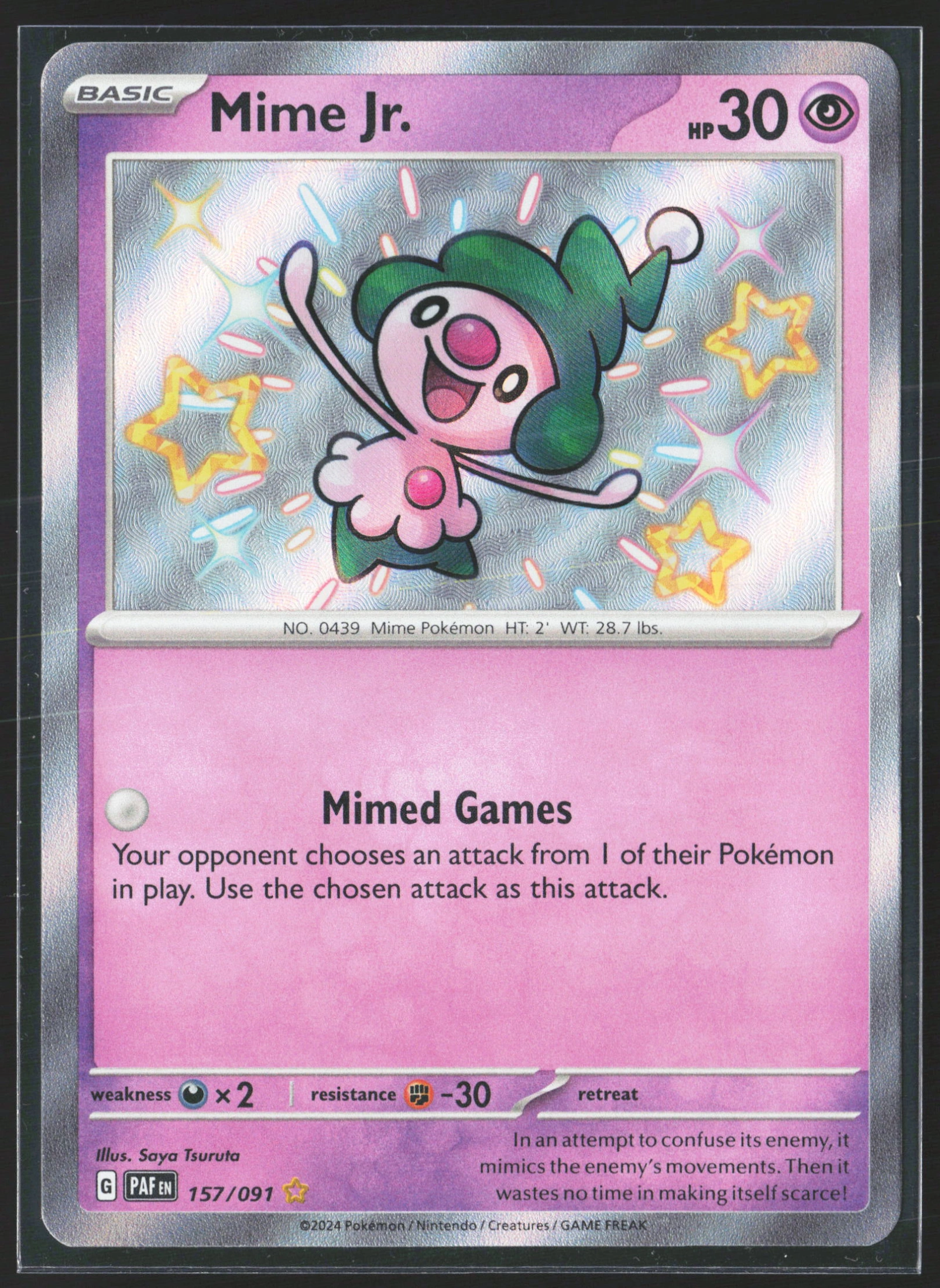 Mime Jr. (PAF 157) — Voorkant