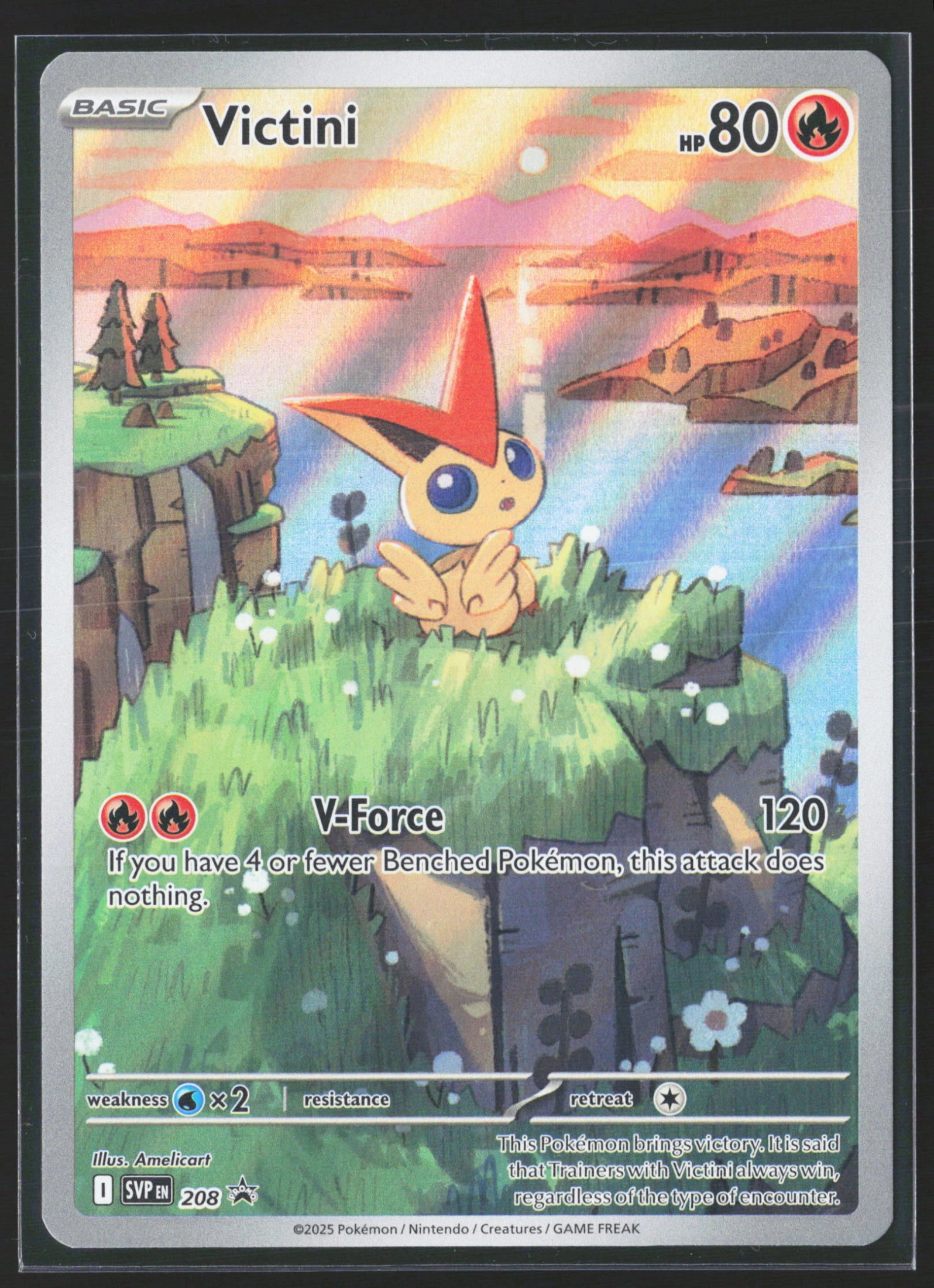Victini (SVP 208) — Voorkant