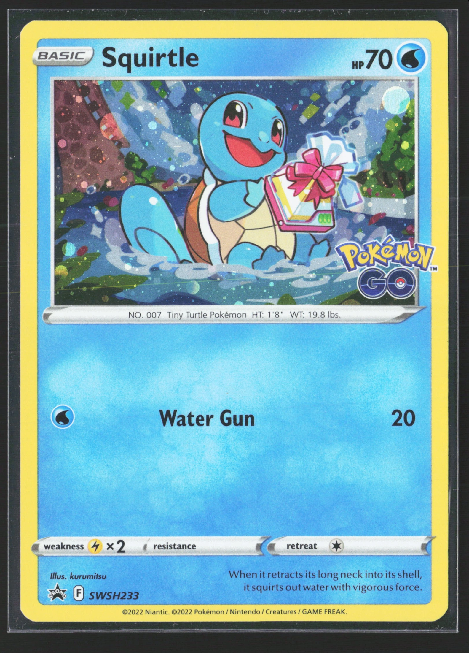 Squirtle (PR-SW SWSH233) — Voorkant