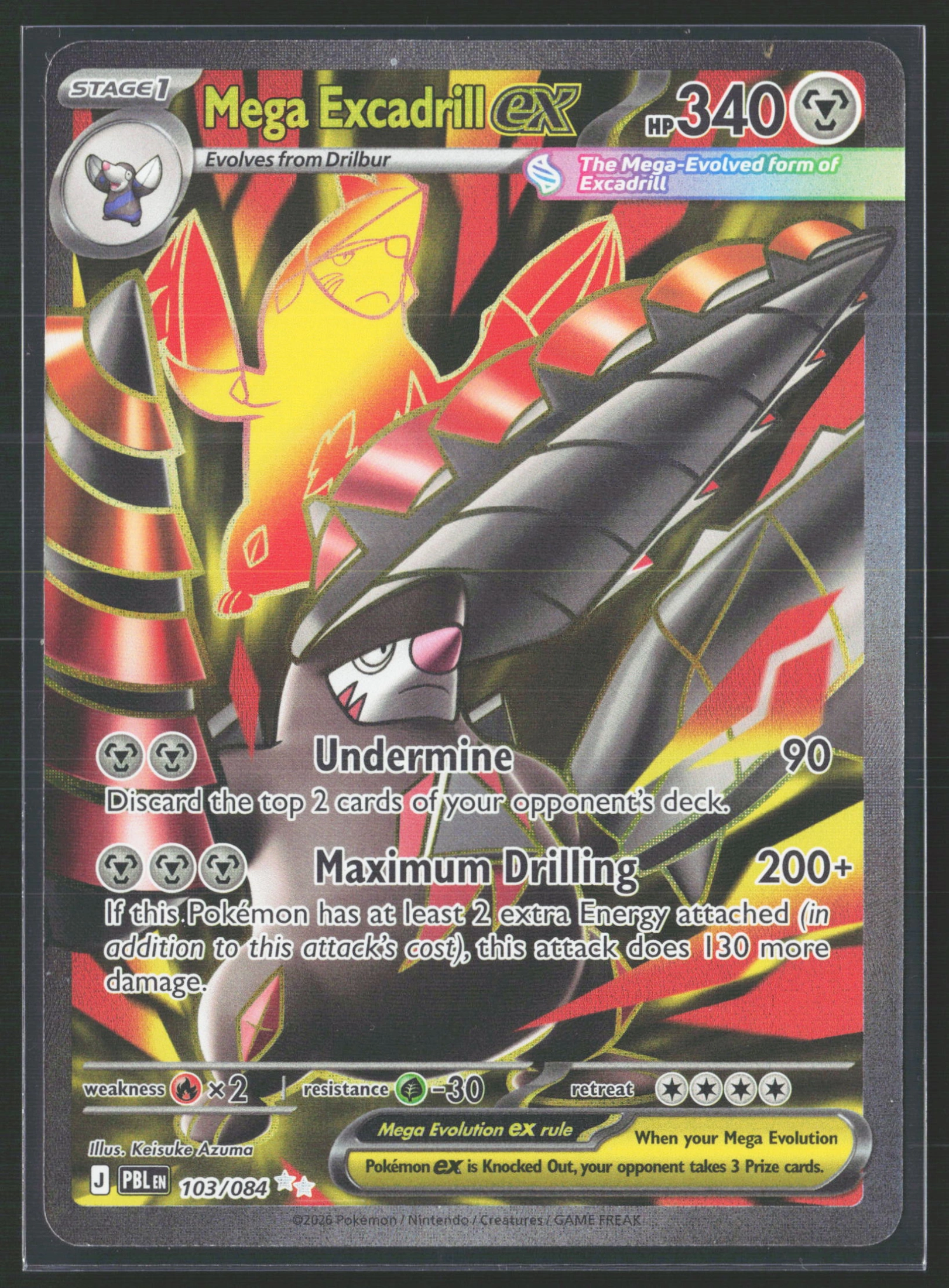 Mega Excadrill ex (PBL 103) — Voorkant
