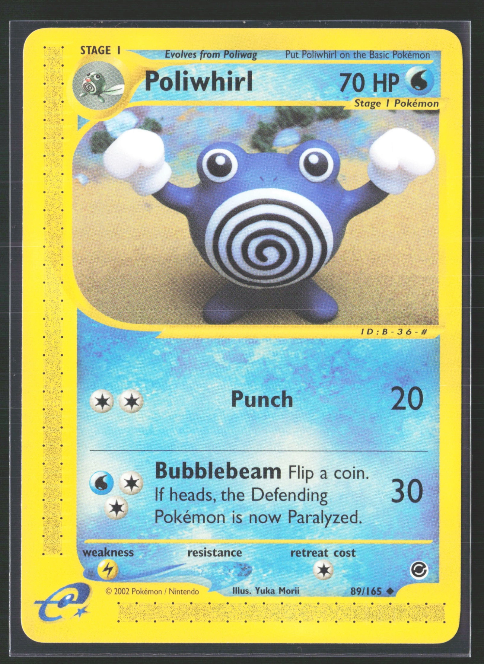 Poliwhirl (EX 089) — Voorkant