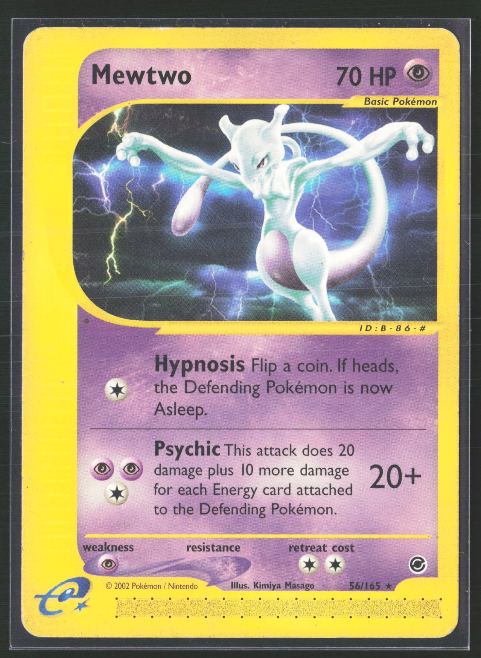 Mewtwo (EX 056) — Voorkant
