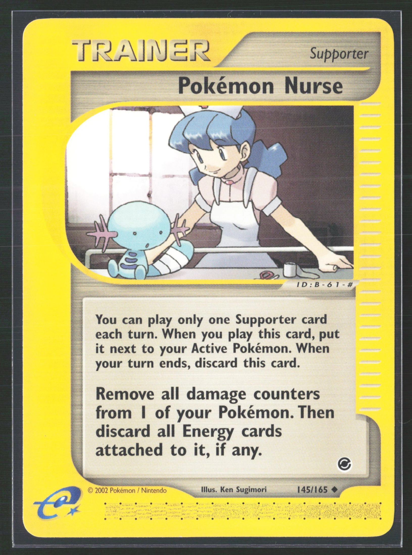 Pokémon Nurse (EX 145) — Voorkant