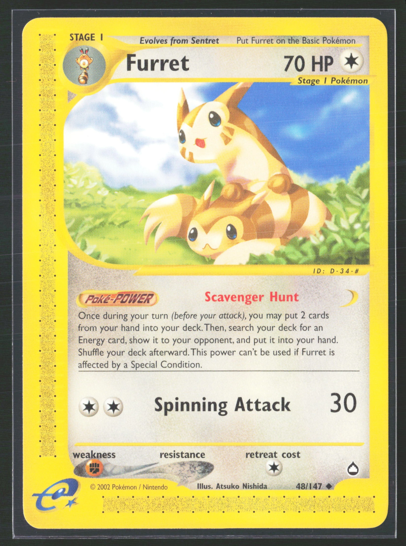 Furret (AQ 048) — Voorkant
