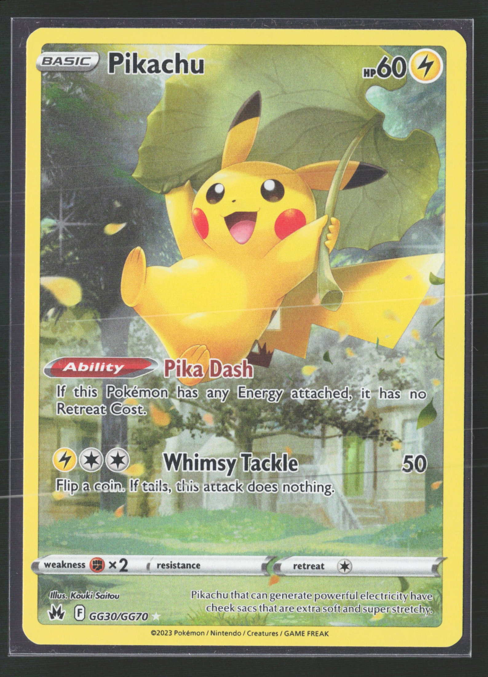 Pikachu (CRZ GG30) — Voorkant