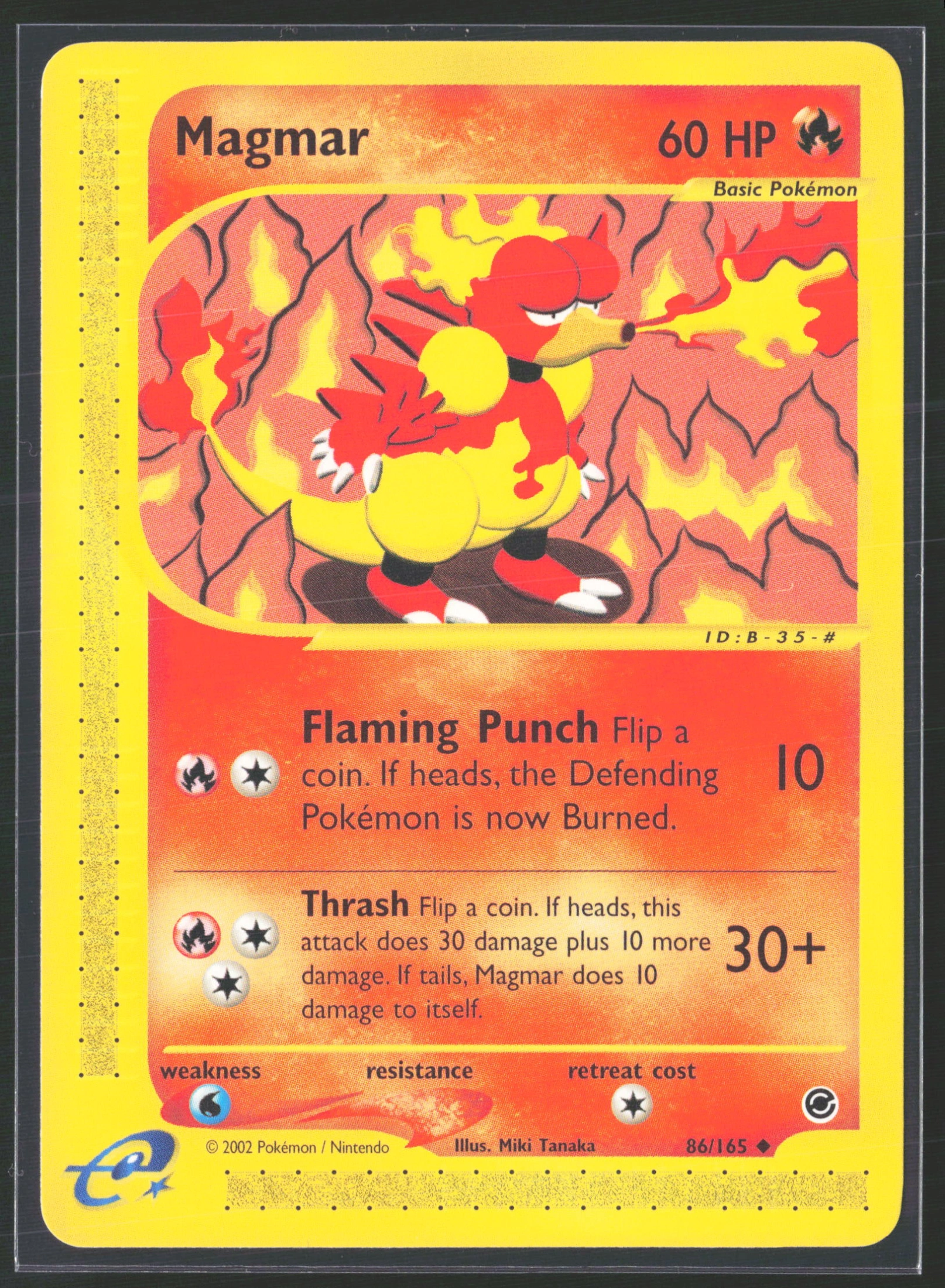 Magmar (EX 086) — Voorkant