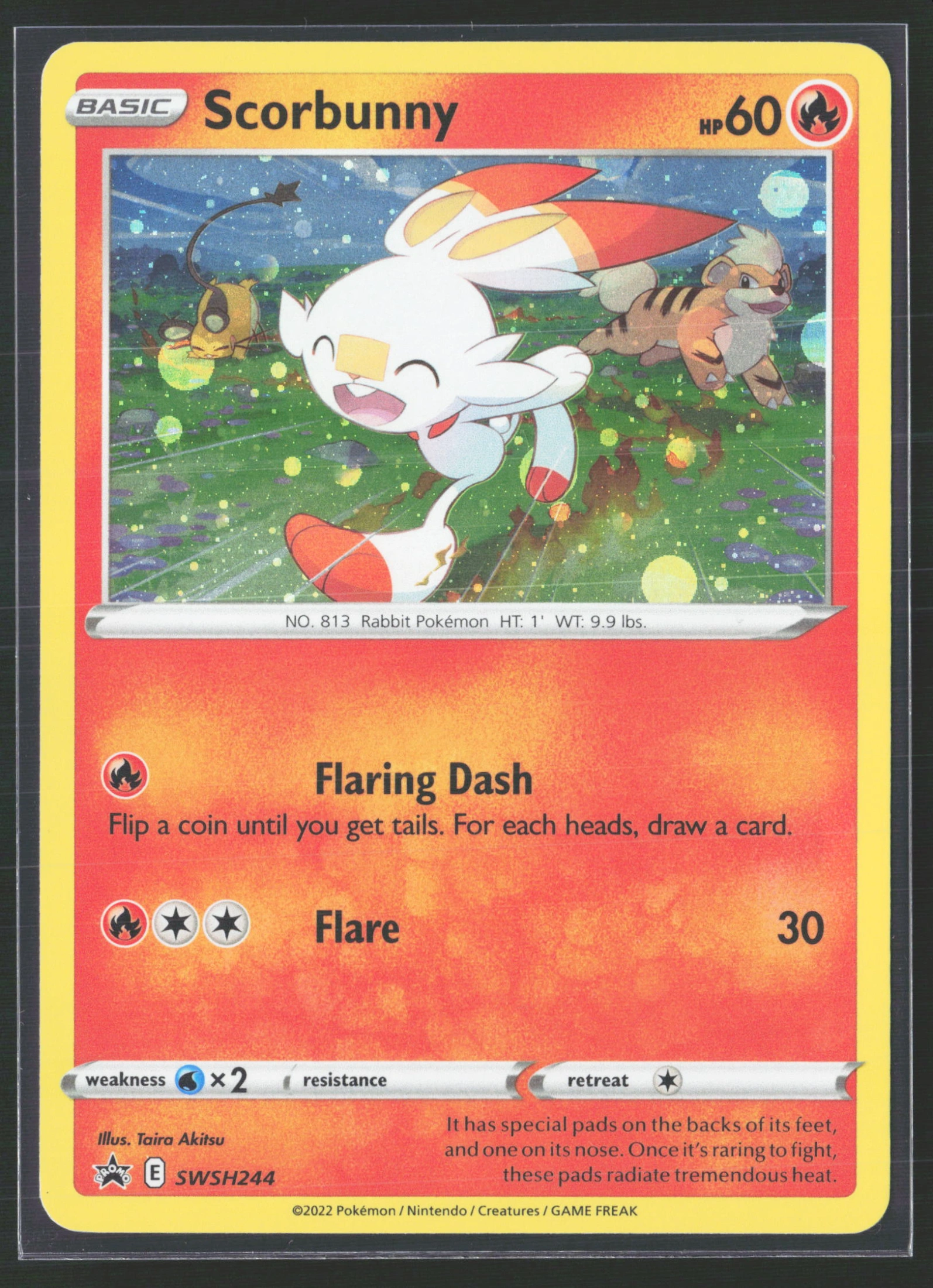 Scorbunny (PR-SW SWSH244) — Voorkant