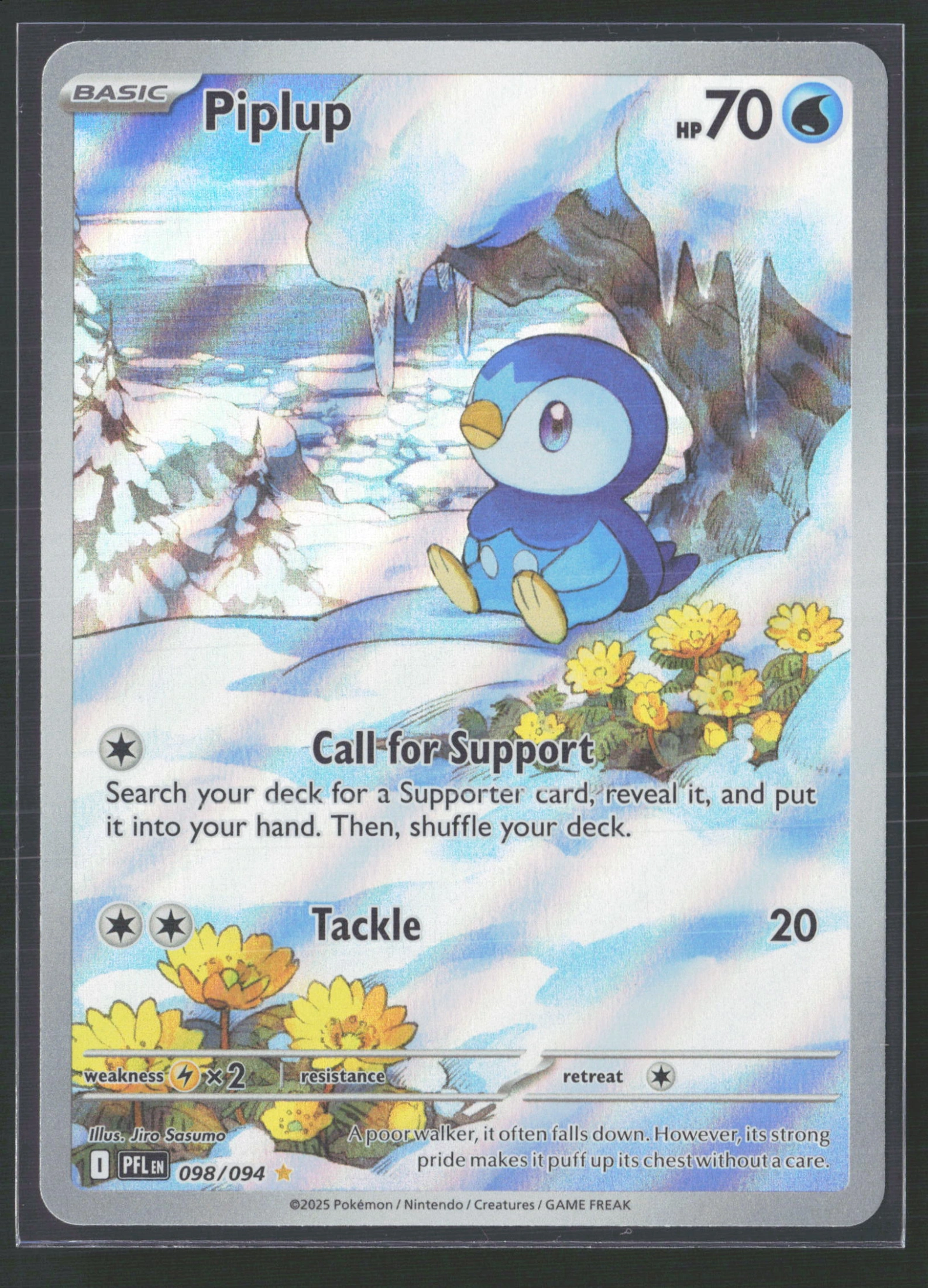 Piplup (PFL 098) — Voorkant