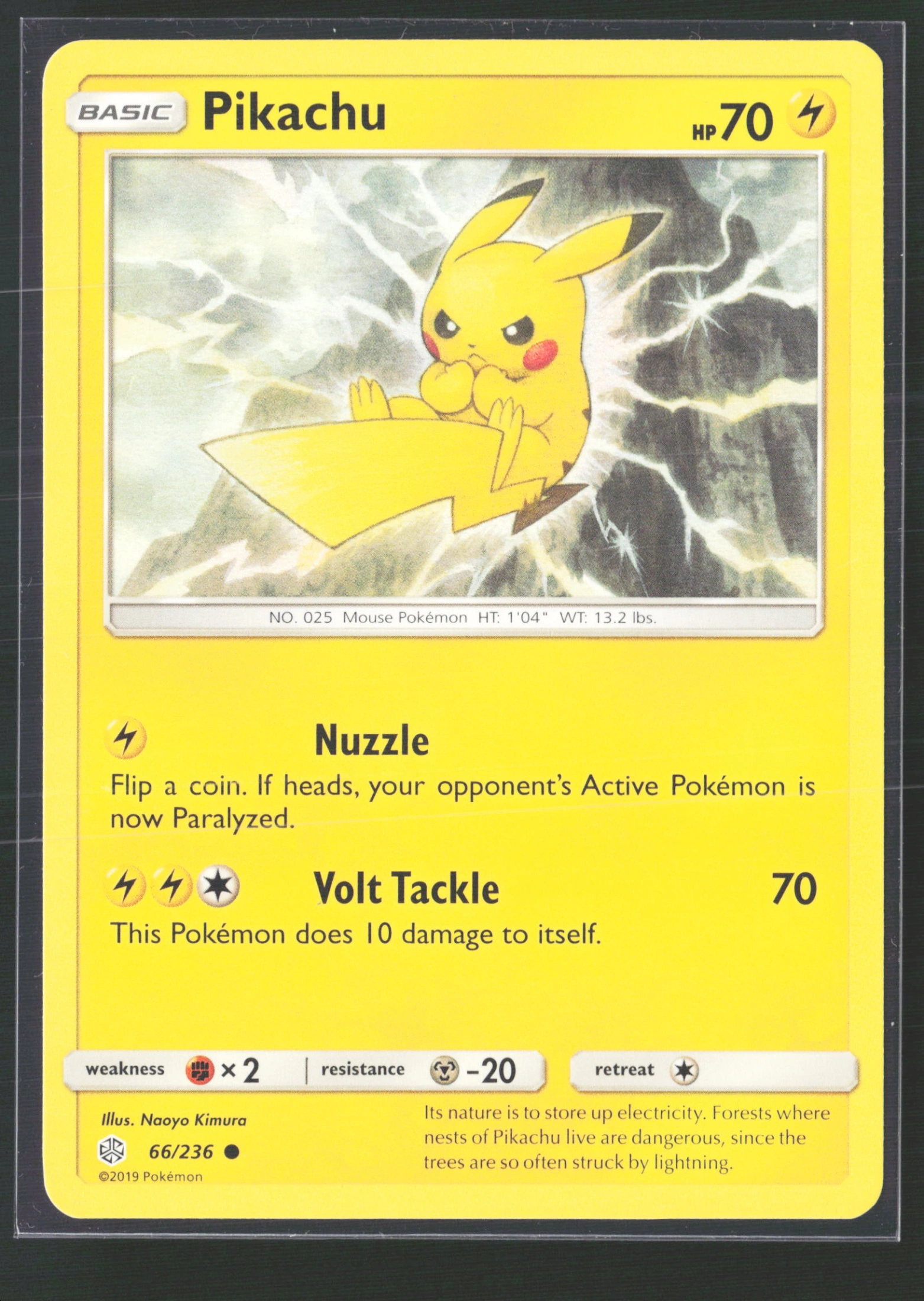 Pikachu (CEC 066) — Voorkant