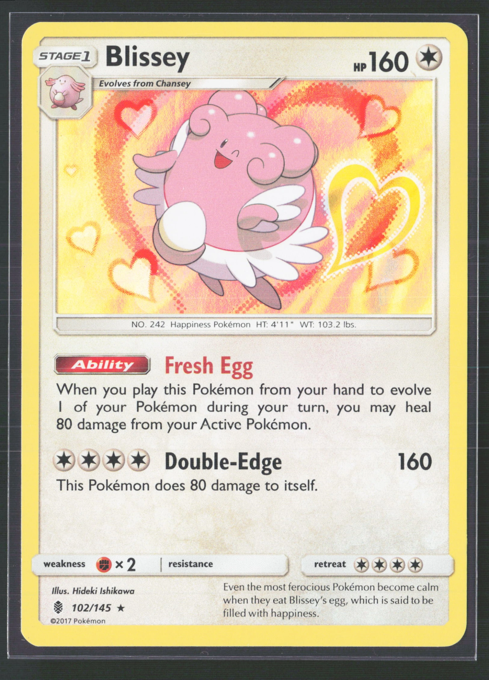 Blissey (GRI 102) — Voorkant