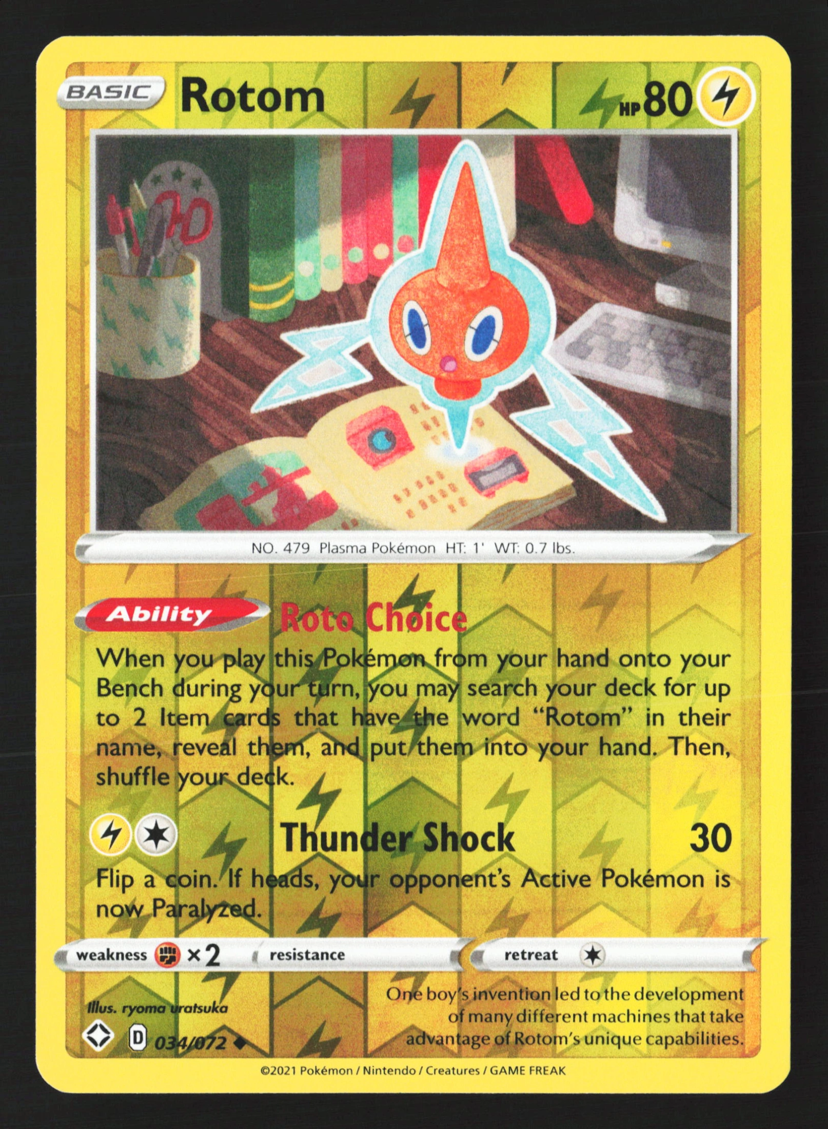 Rotom (SHF 034) — Voorkant