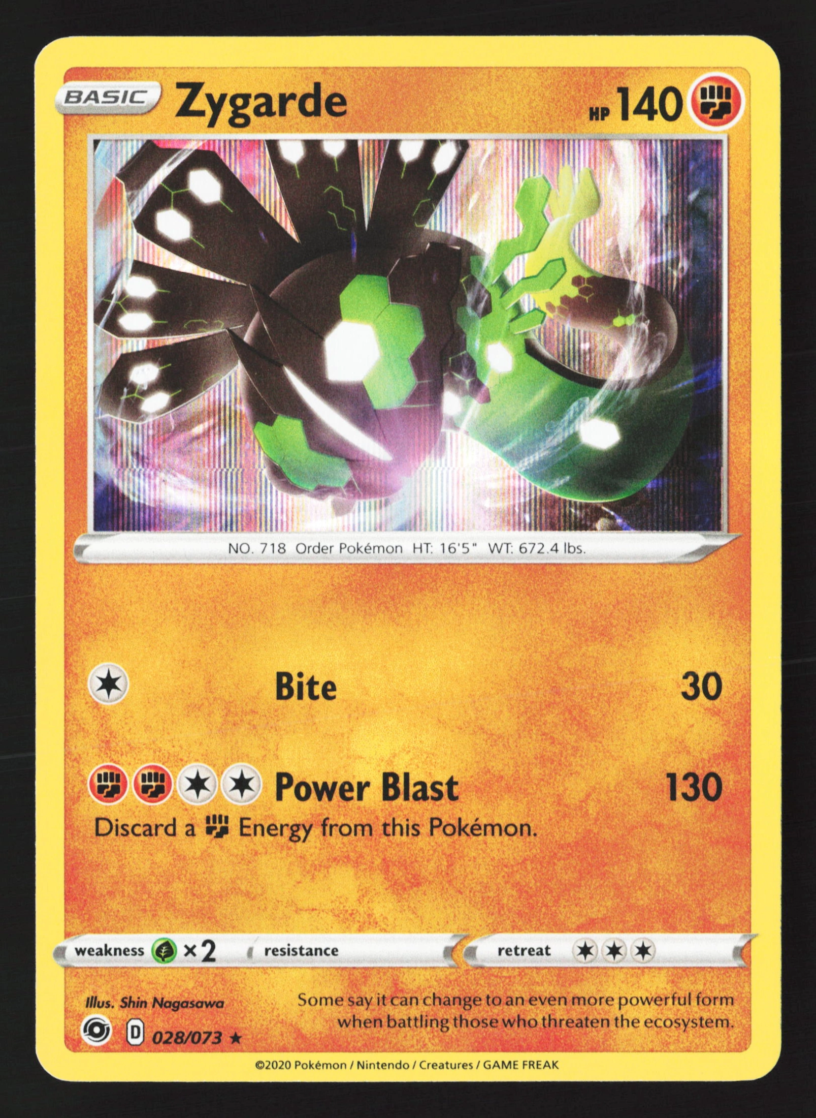 Zygarde (CPA 028) — Voorkant
