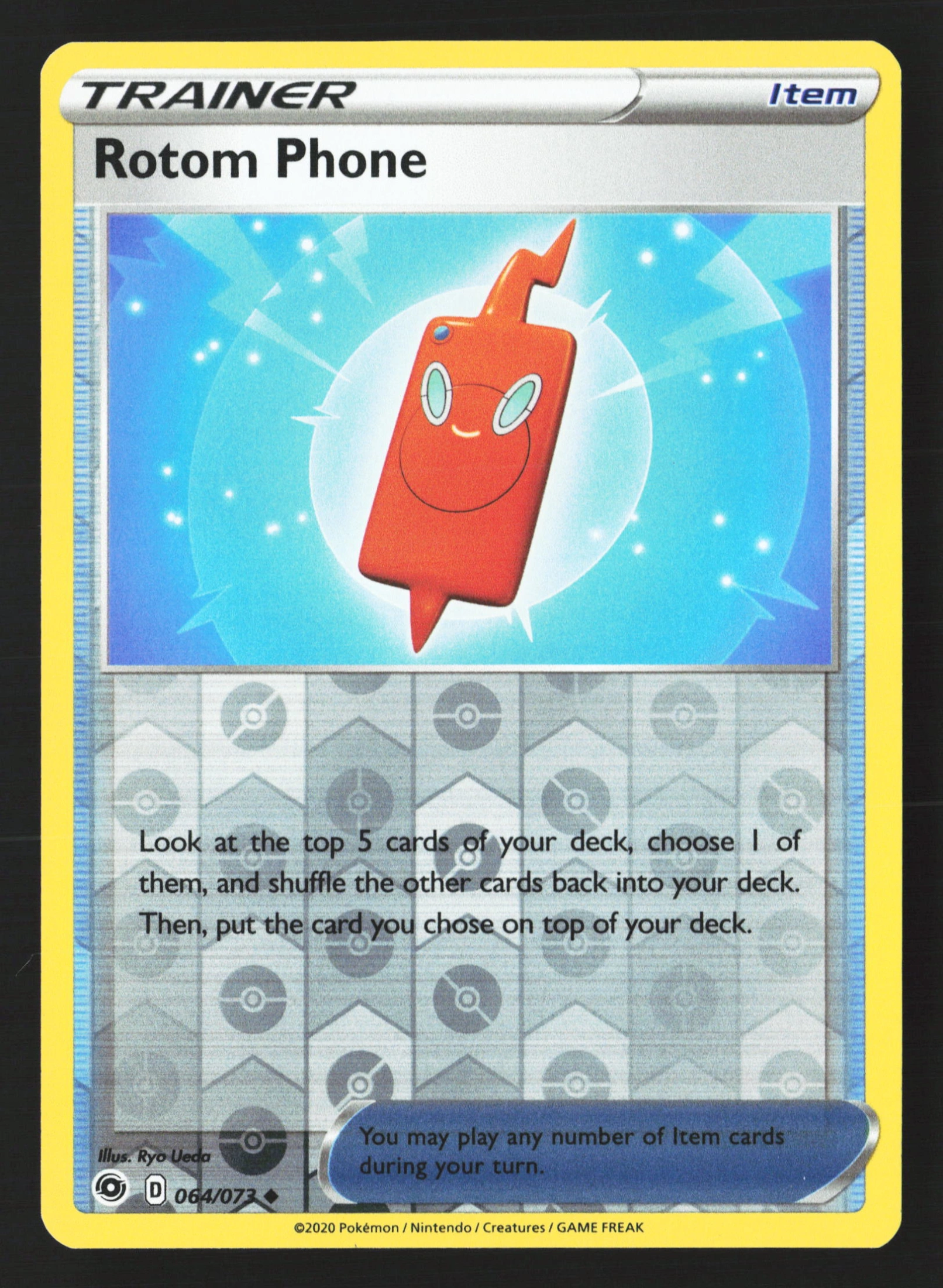 Rotom Phone (CPA 064) — Voorkant