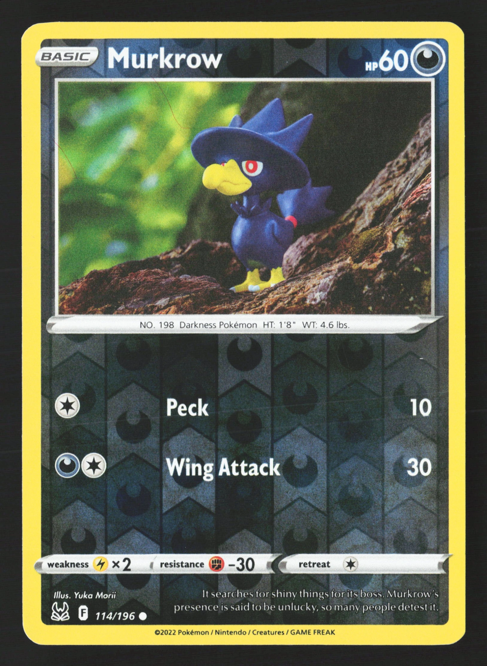Murkrow (LOR 114) — Voorkant