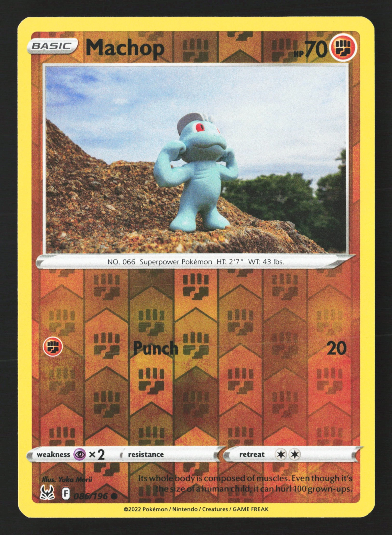 Machop (LOR 086) — Voorkant