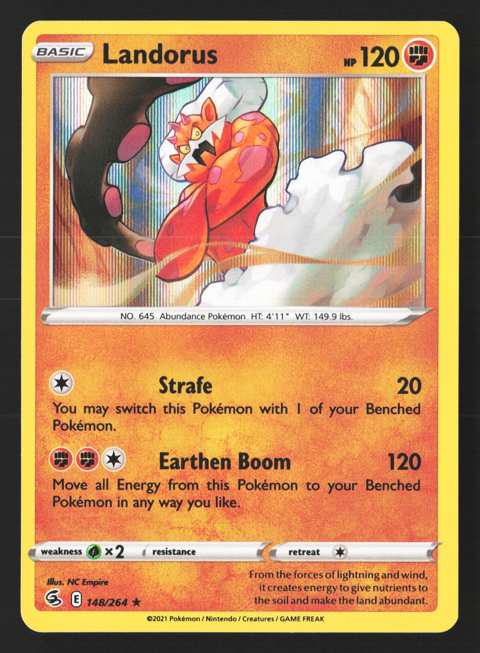 Landorus (FST 148) — Voorkant