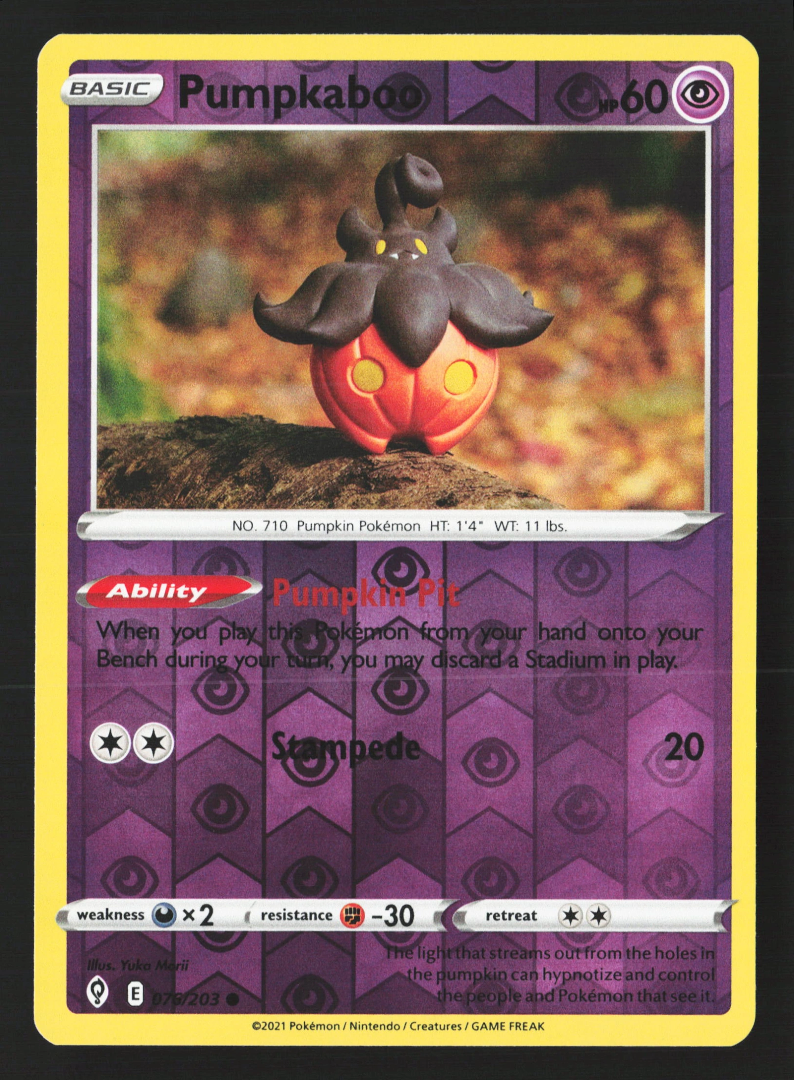 Pumpkaboo (EVS 076) — Voorkant