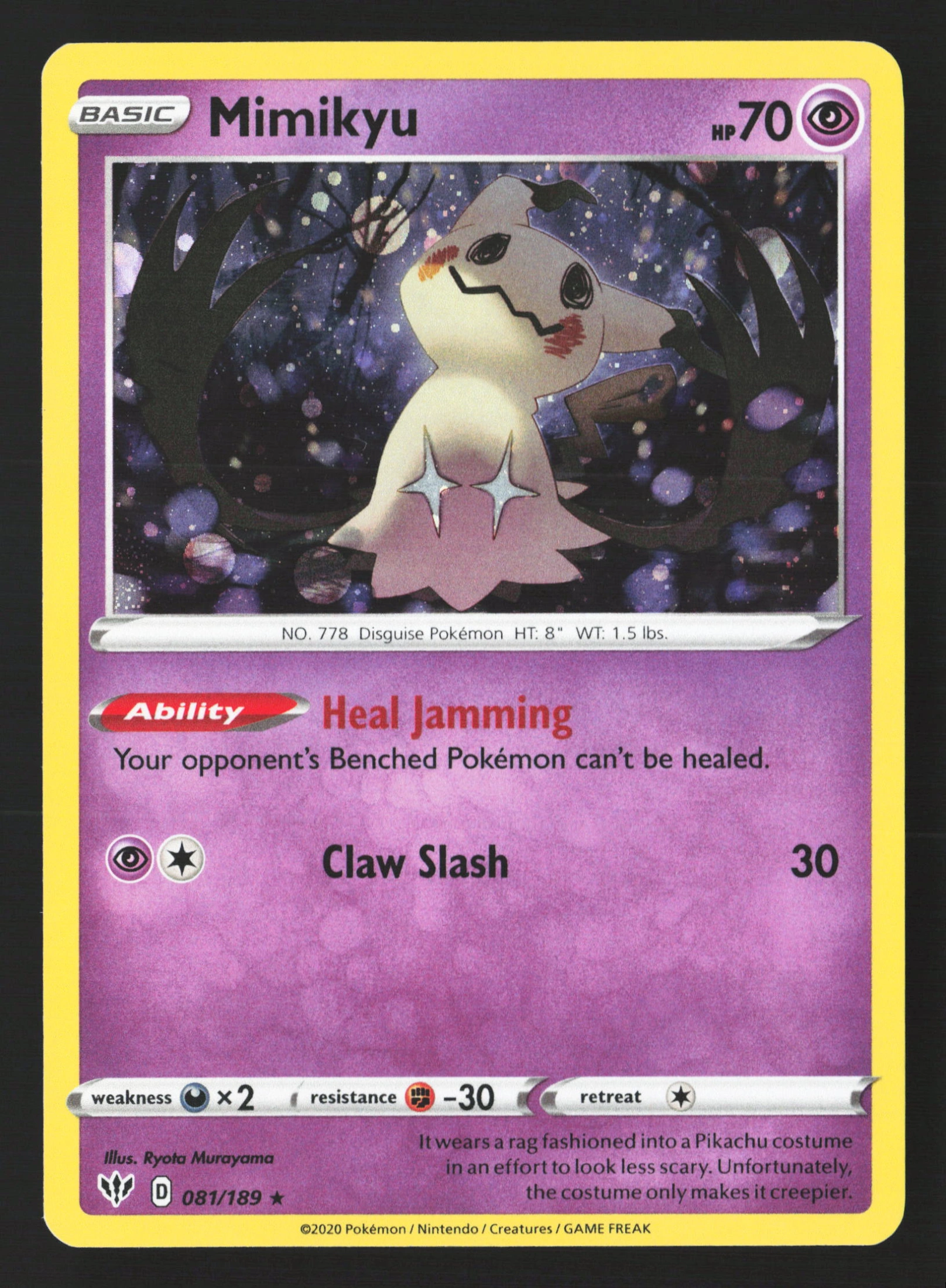 Mimikyu (DAA 081) — Voorkant