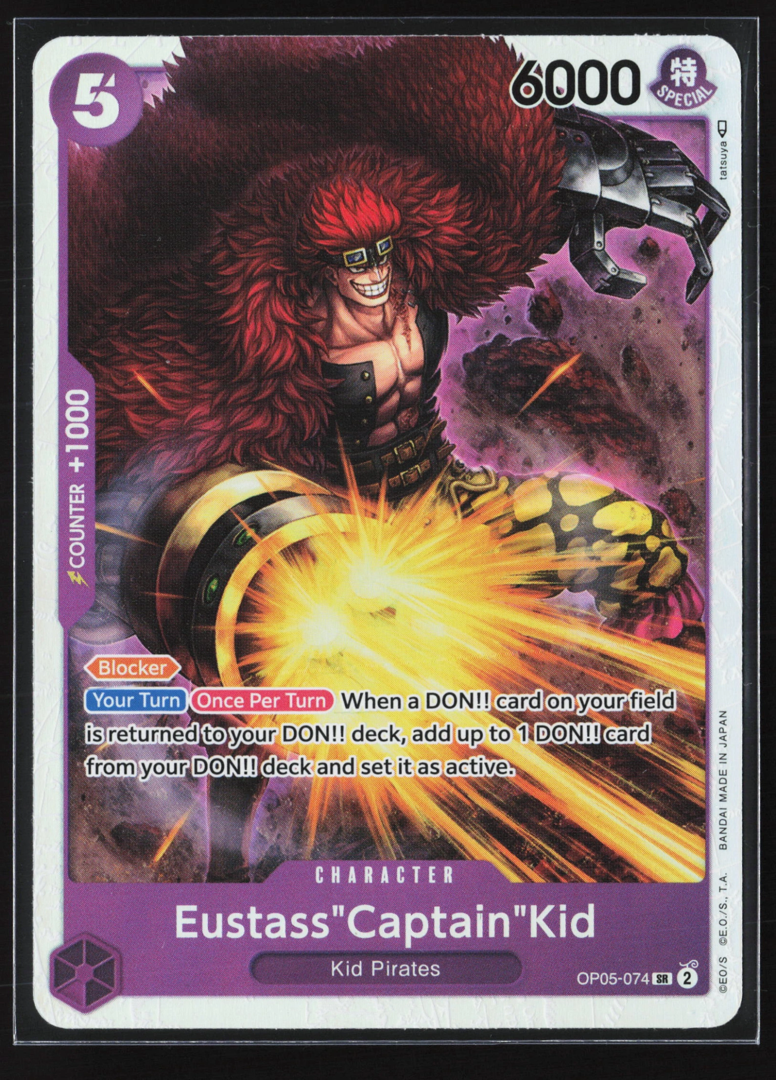 Eustass"Captain"Kid (OP05-074) — Voorkant