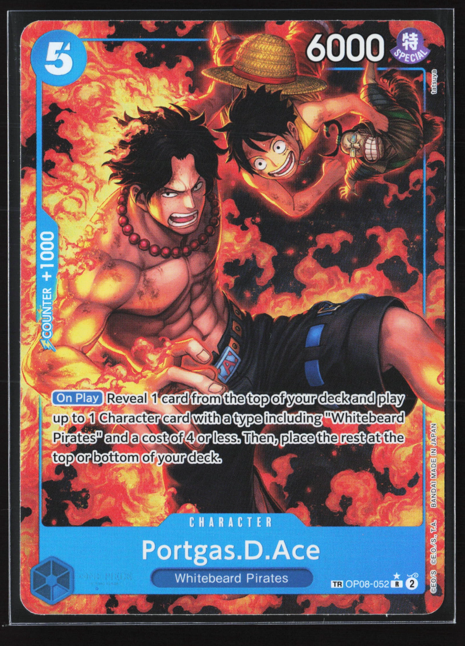 Portgas.D.Ace (OP08-052) — Voorkant