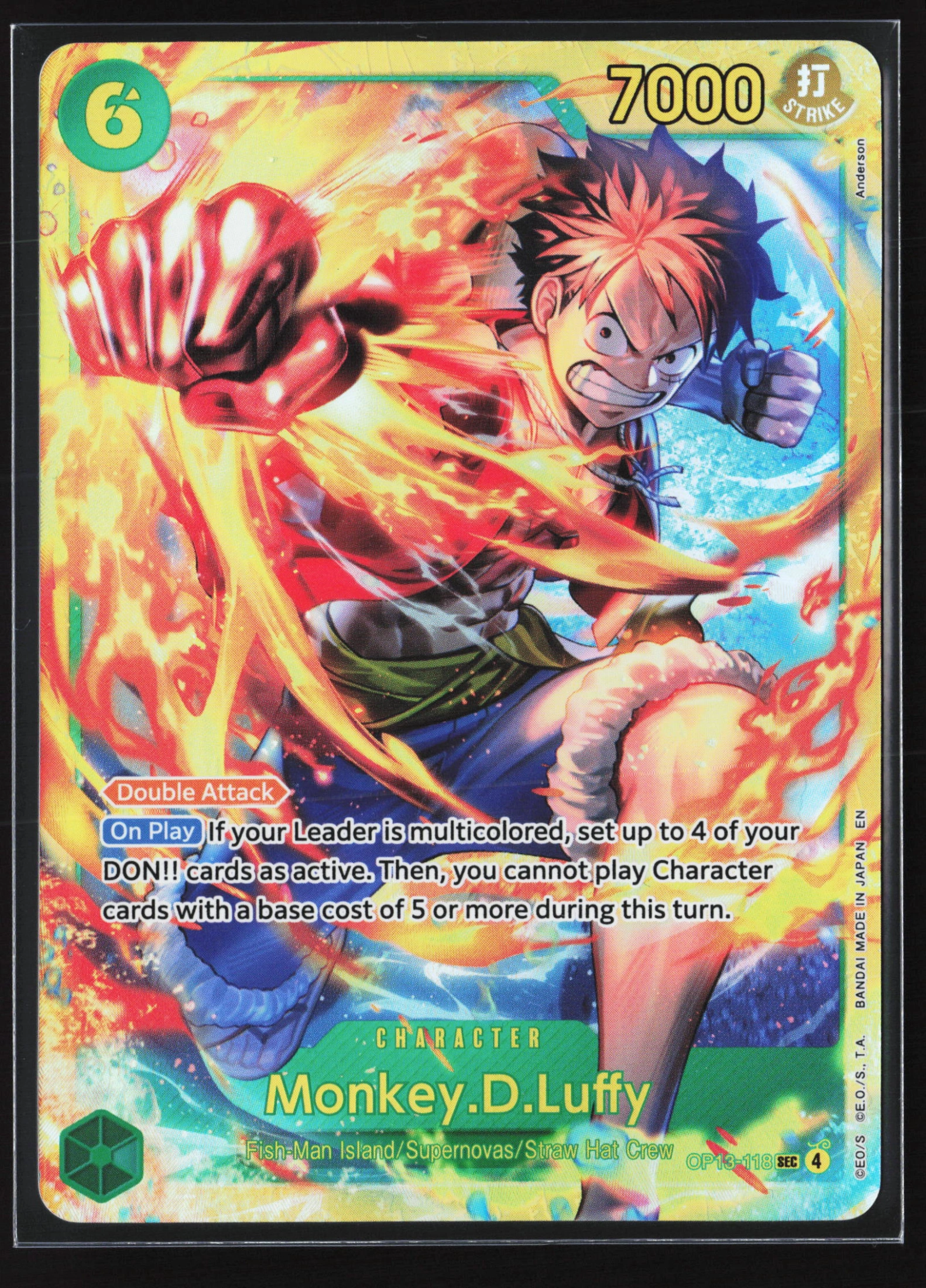 Monkey.D.Luffy (OP13-118) — Voorkant