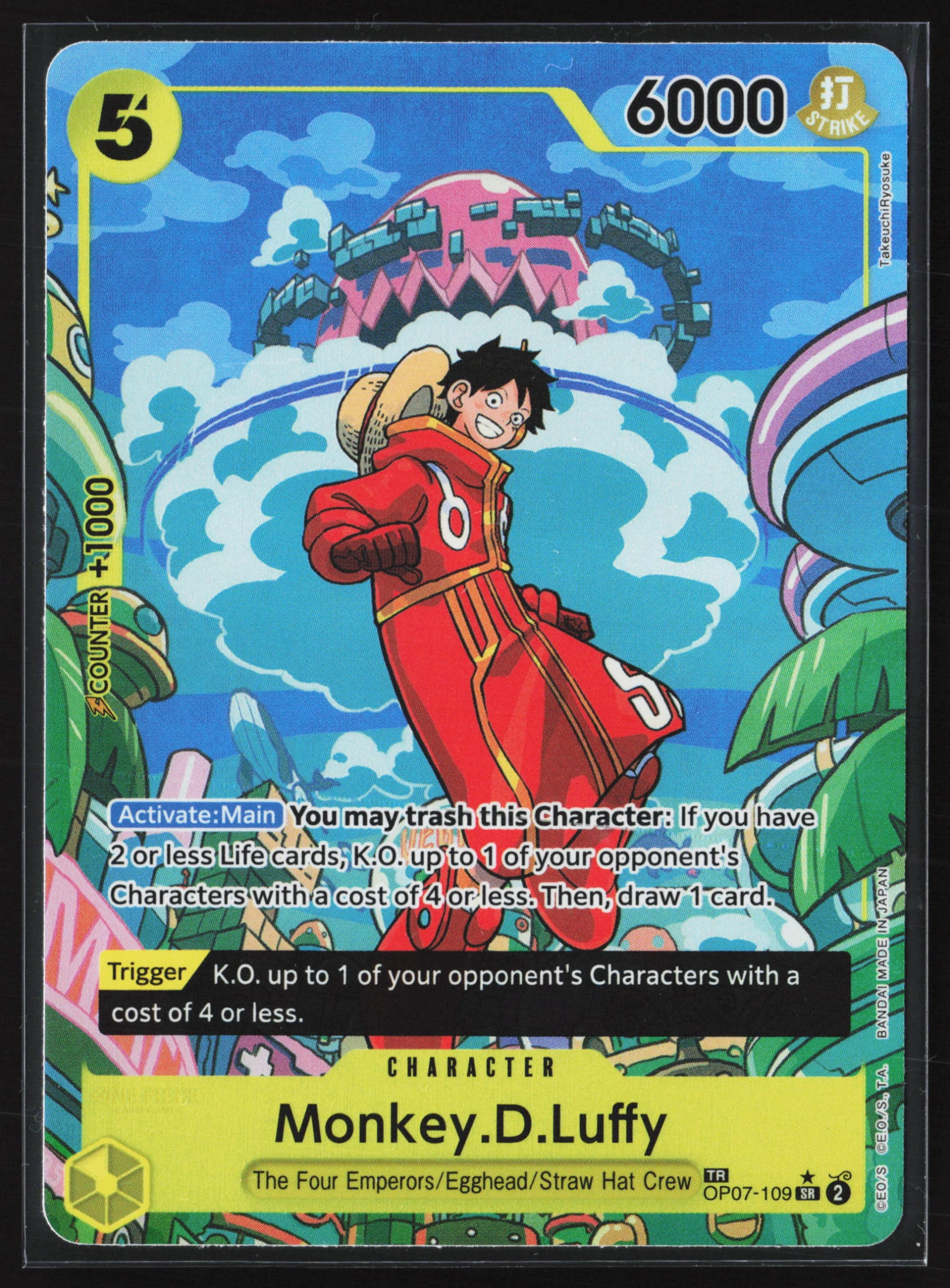 Monkey.D.Luffy (OP07-109) — Voorkant