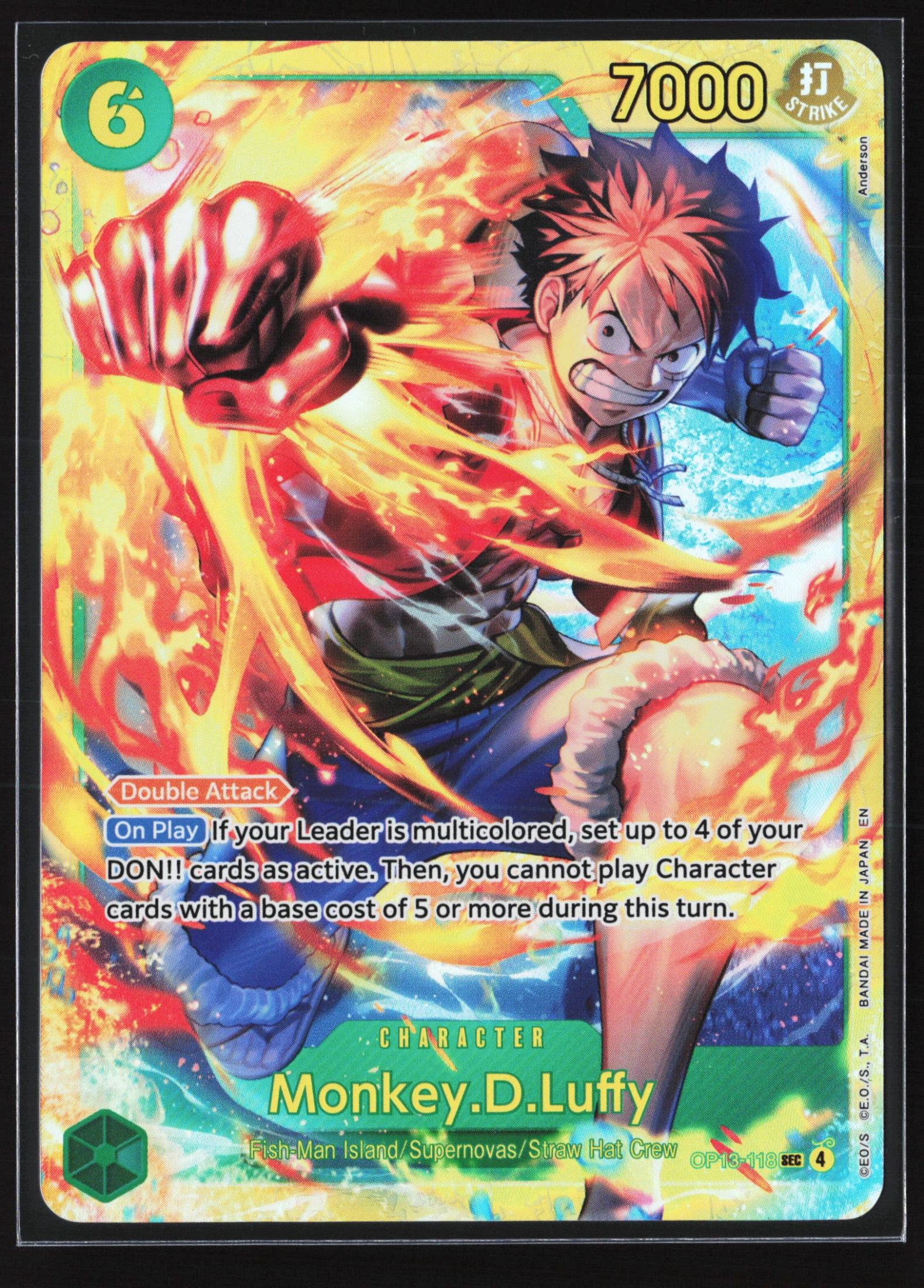 Monkey.D.Luffy (OP13-118) — Voorkant
