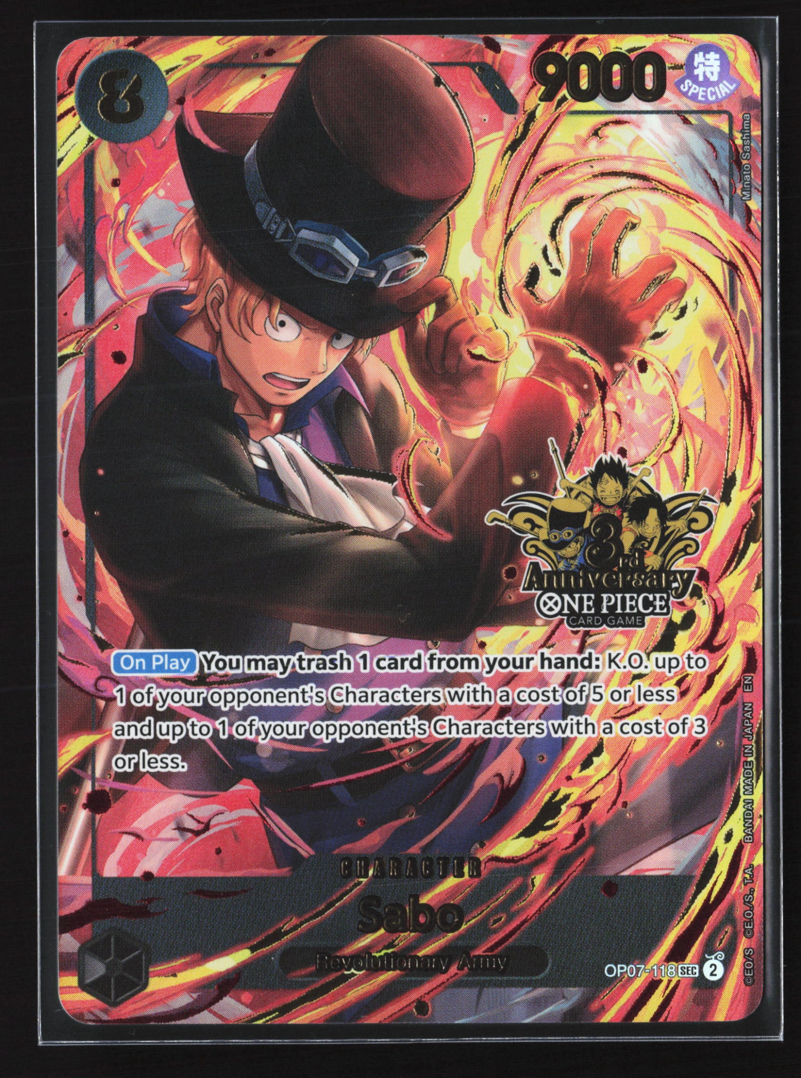 Sabo (OP07-118) — Voorkant