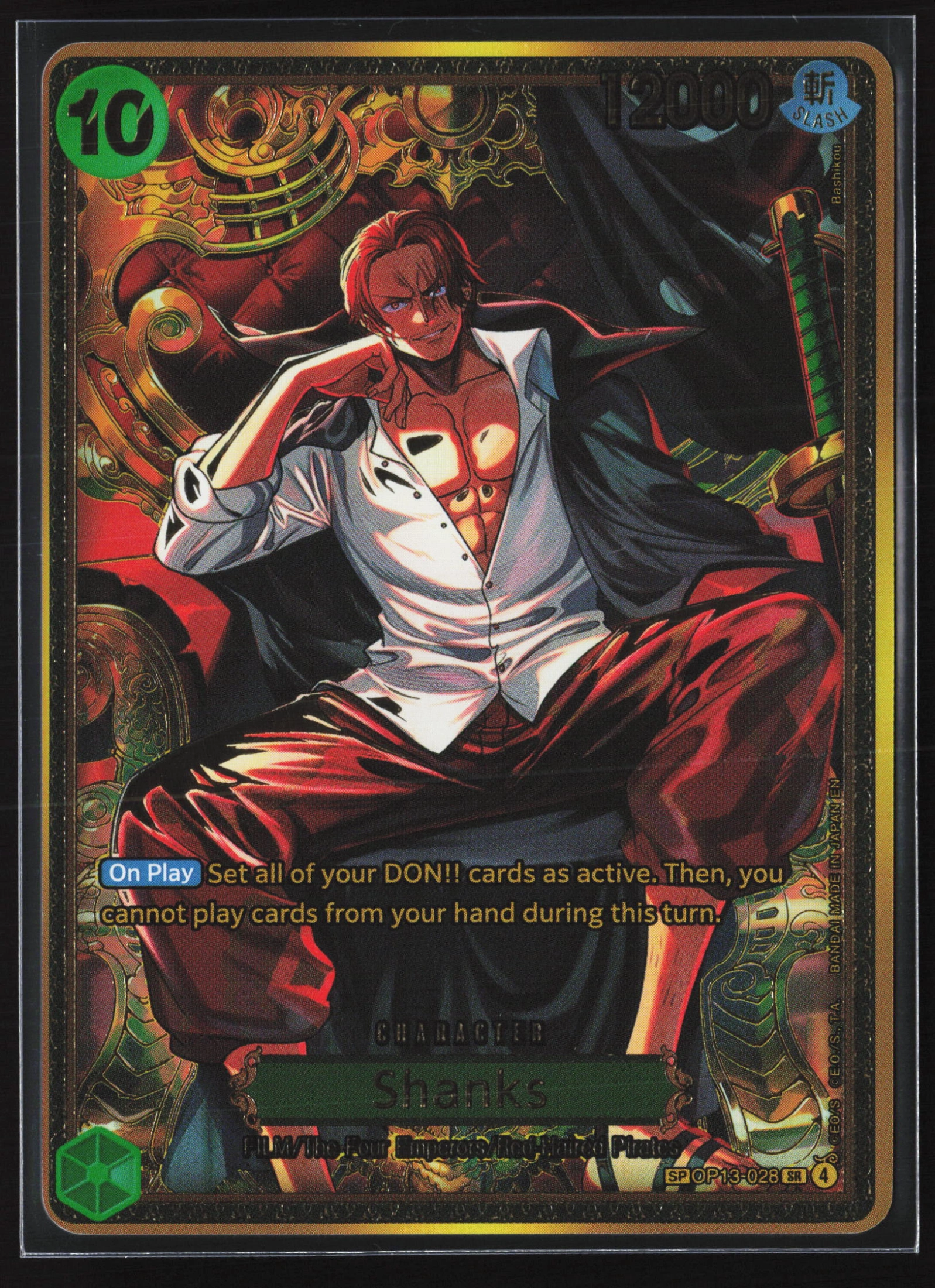 Shanks (OP13-028) — Voorkant
