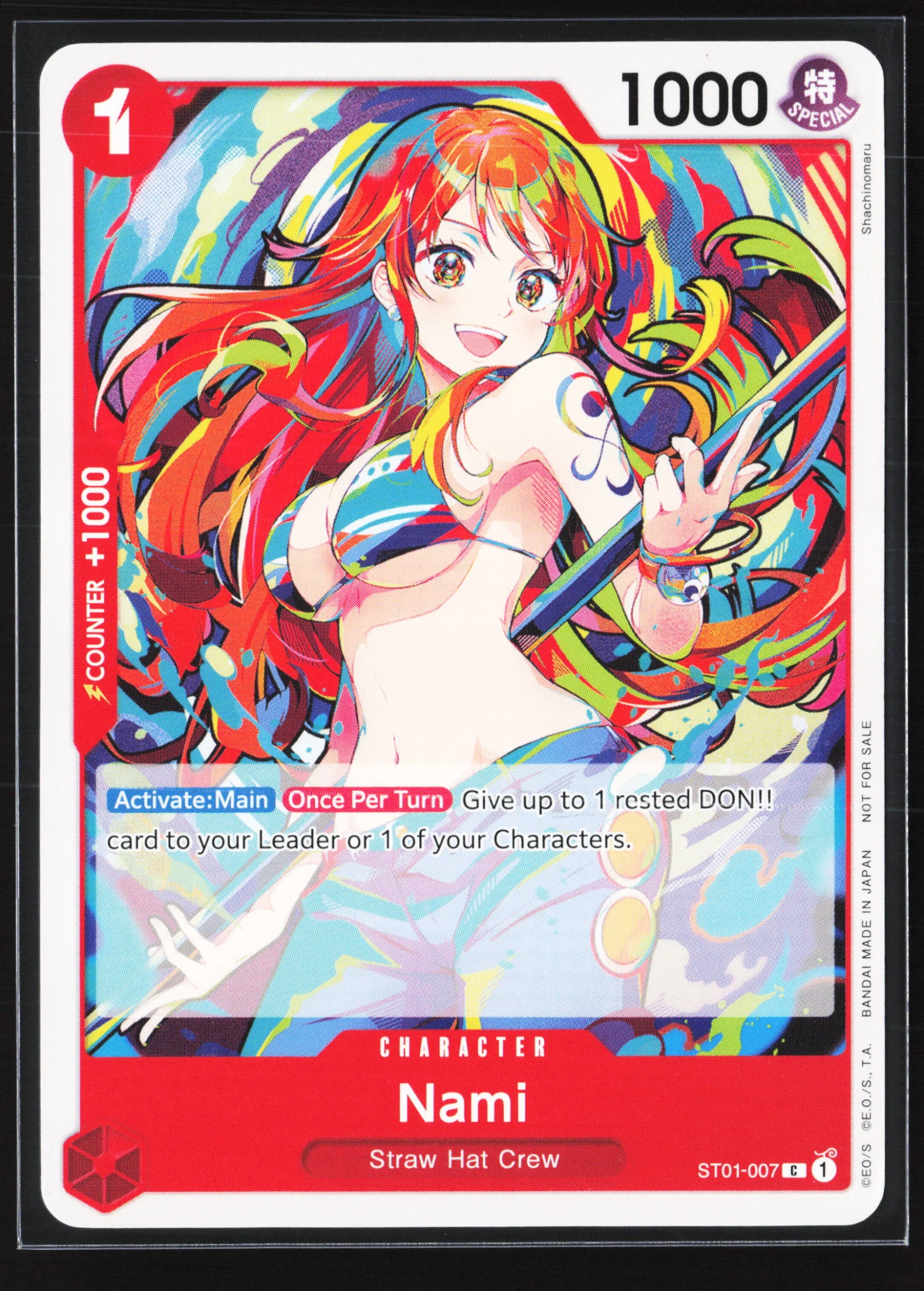 Nami (ST01-007) — Voorkant
