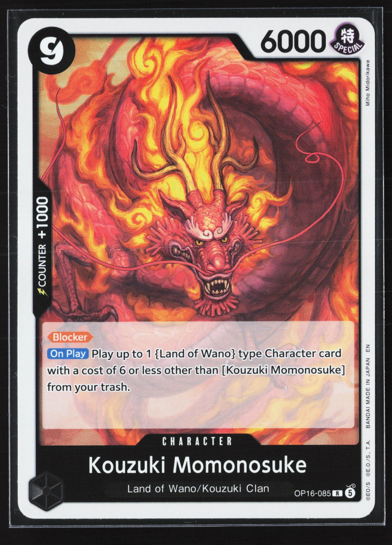 Kouzuki Momonosuke (OP16-085) — Voorkant