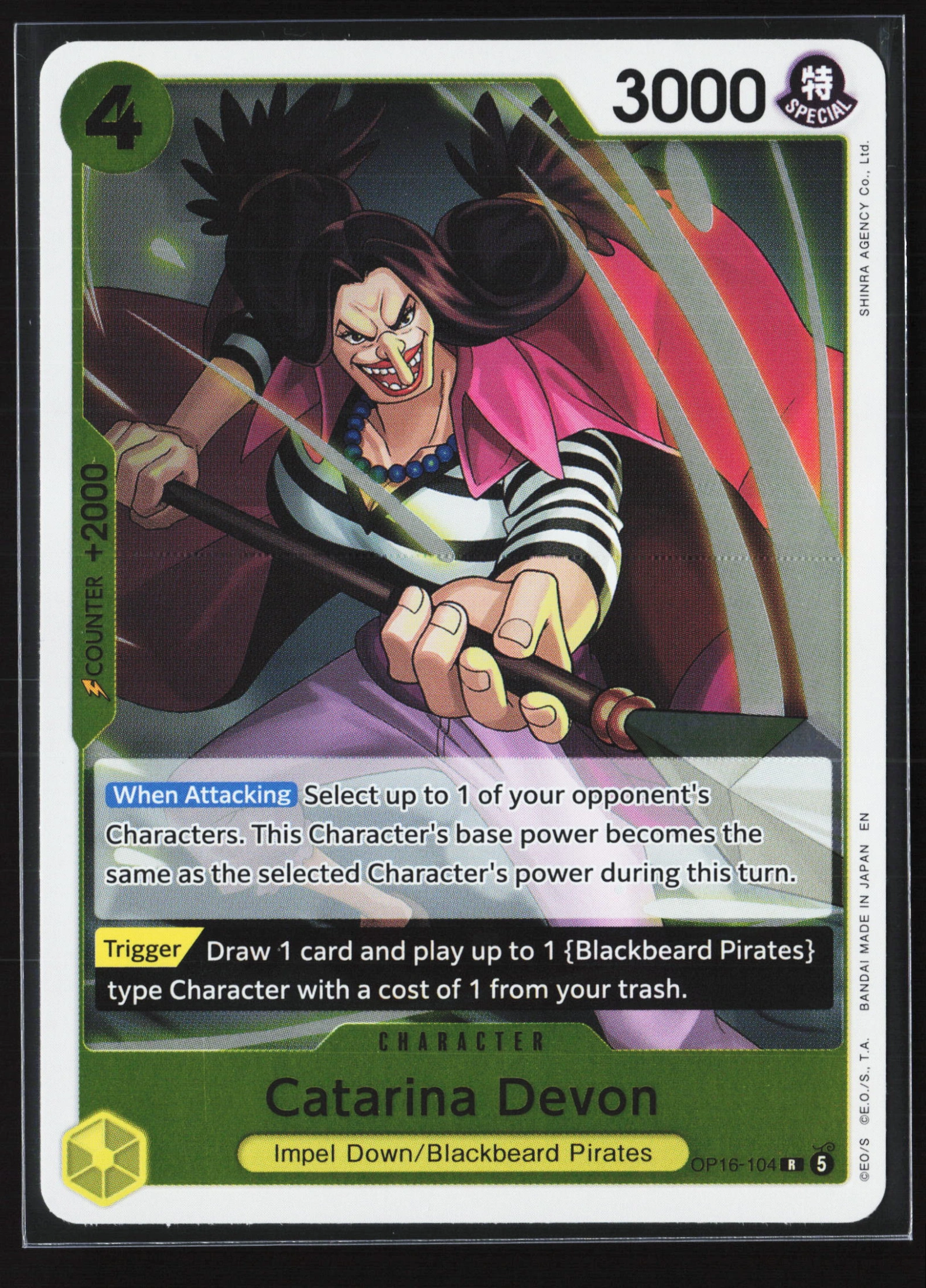 Catarina Devon (OP16-104) — Voorkant