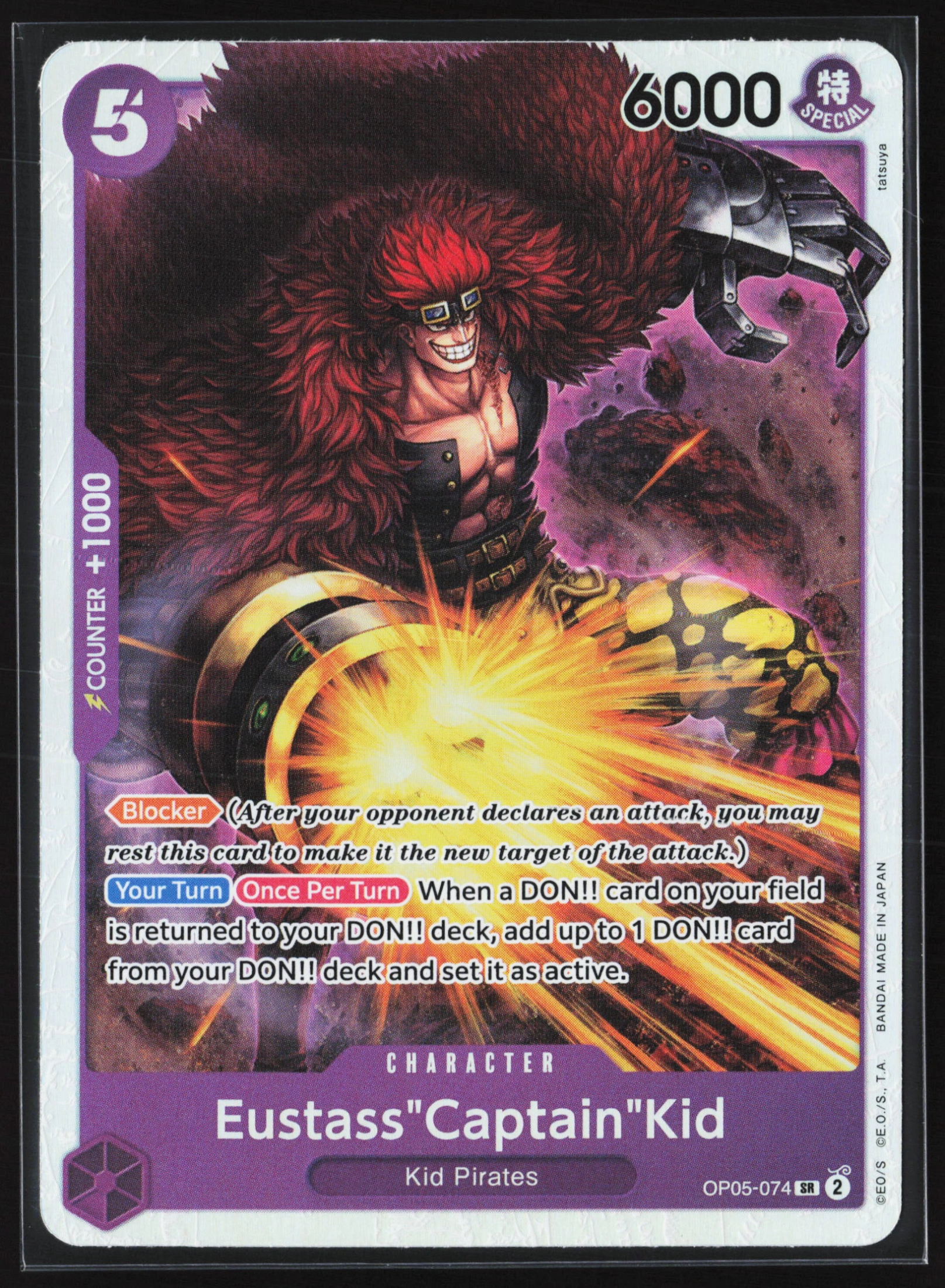 Eustass"Captain"Kid (OP05-074) — Voorkant