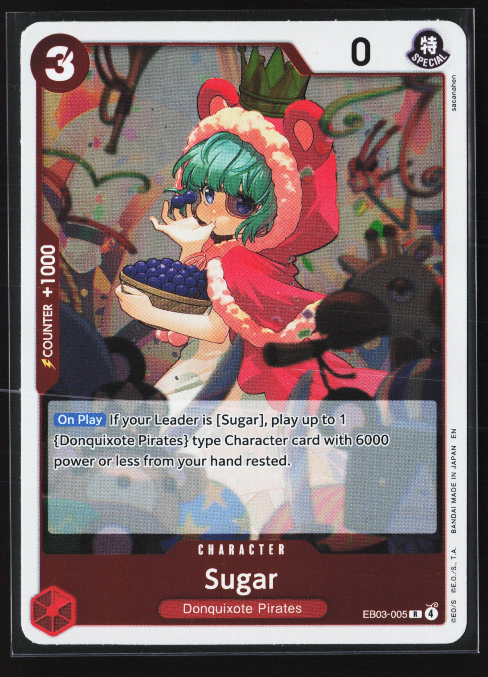 Sugar (EB03-005) — Voorkant