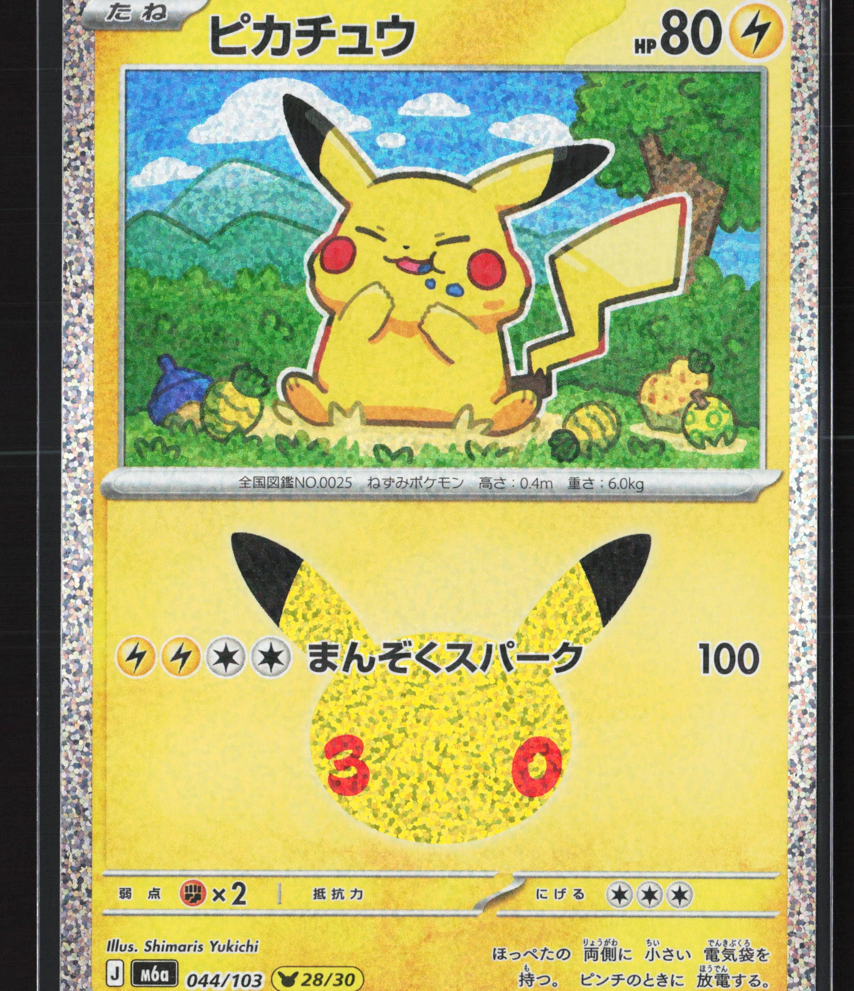 Pikachu (M6A 044) — Voorkant