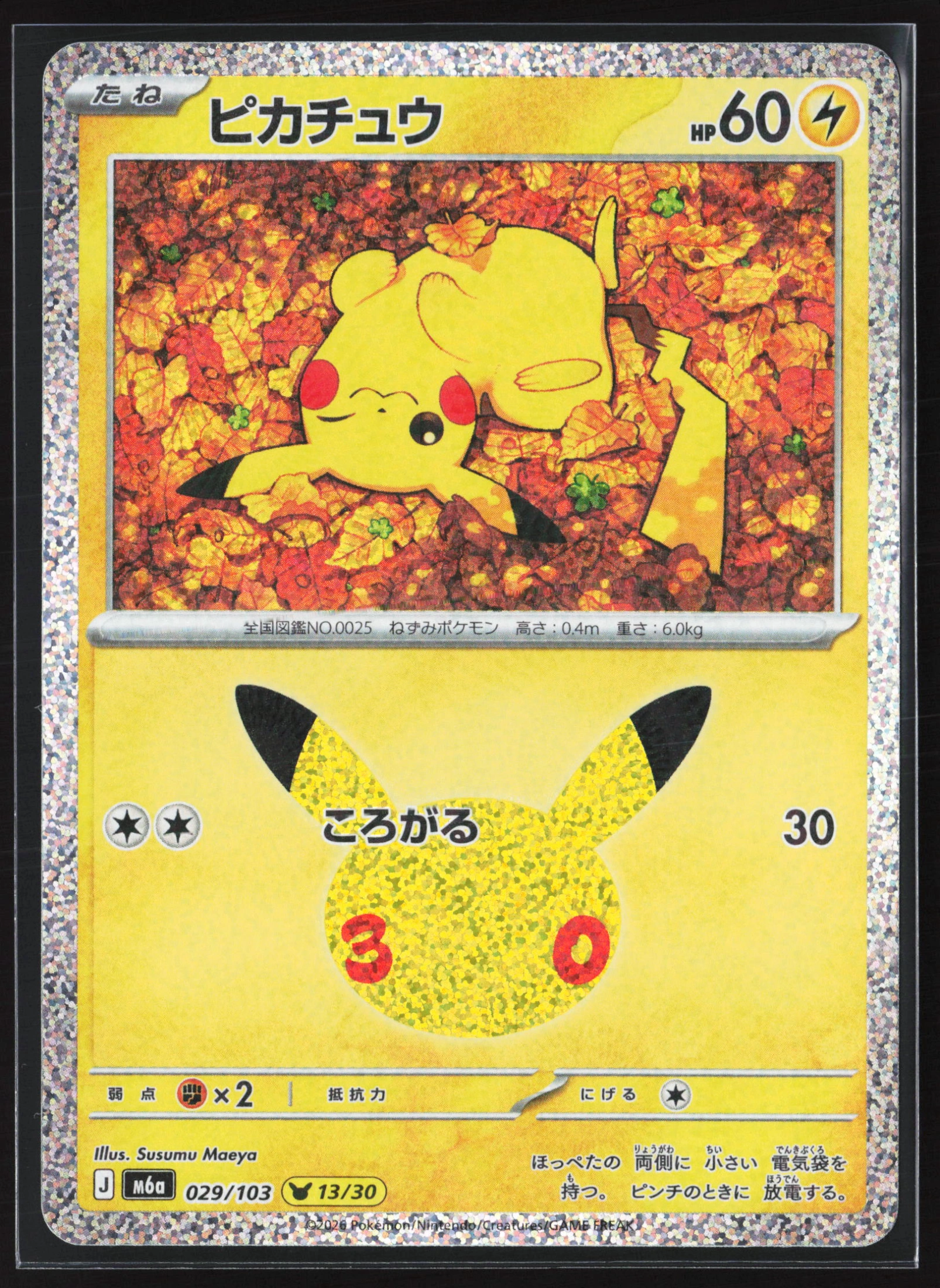 Pikachu (M6A 029) — Voorkant
