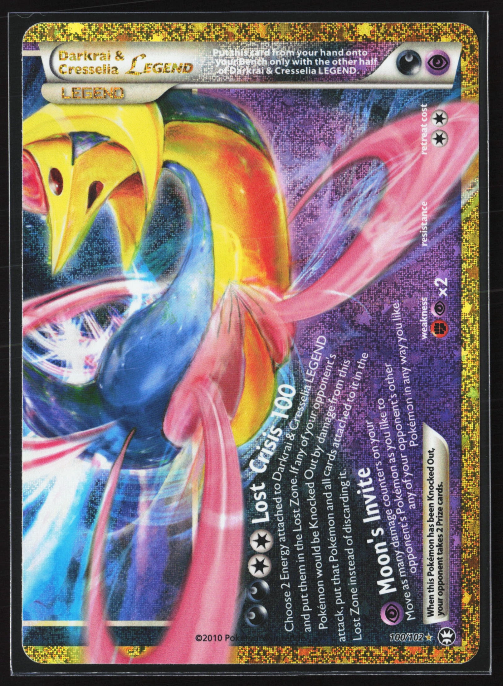 Darkrai & Cresselia LEGEND (30C 100) — Voorkant