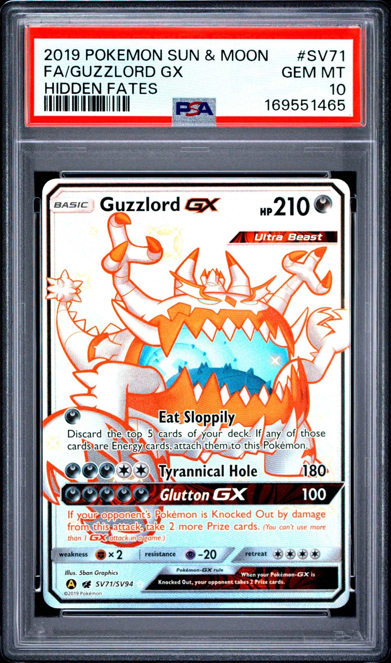 Guzzlord-GX (HIF SV71) — Voorkant